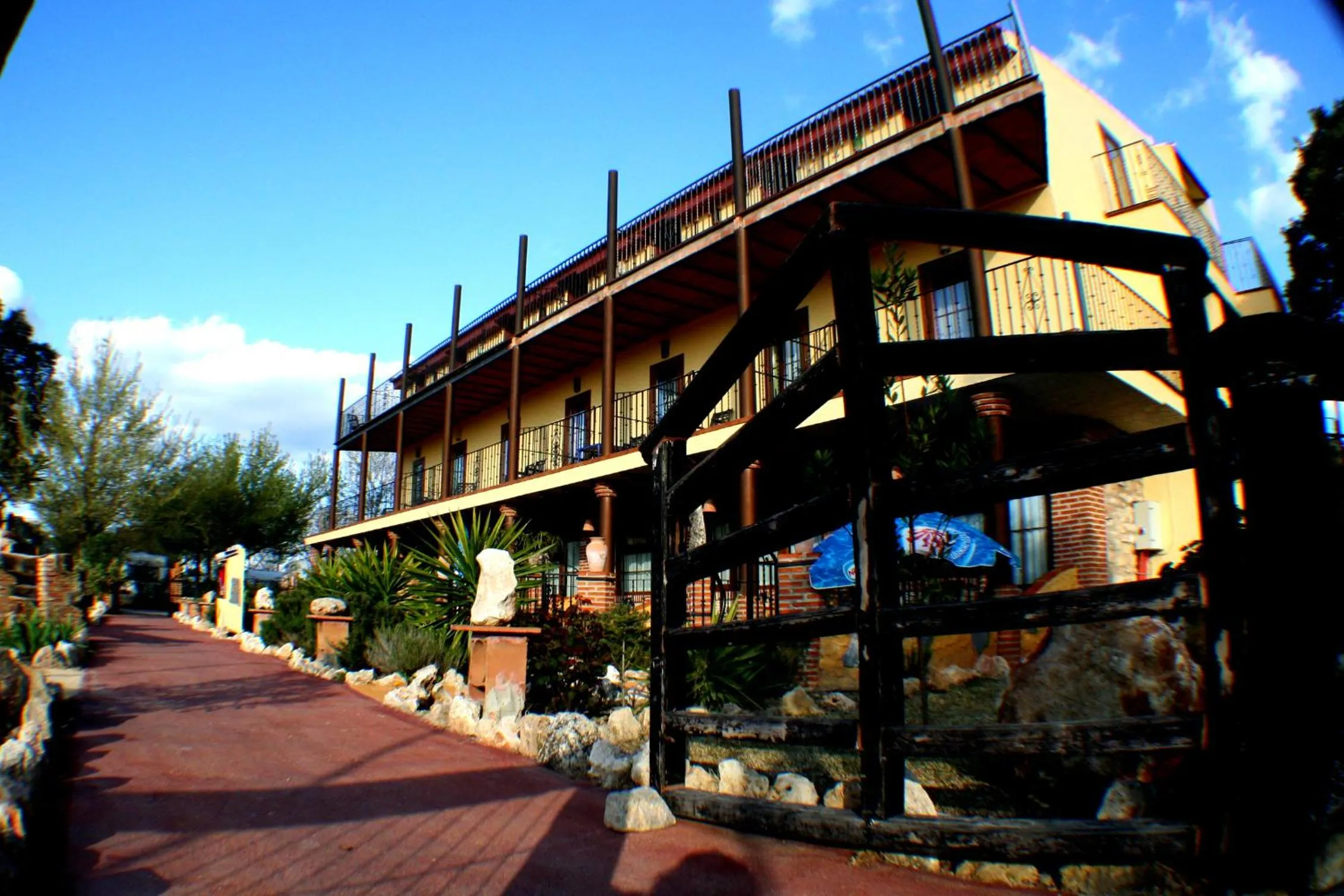 Balcony/Terrace in Hotel Rural El Cortijo