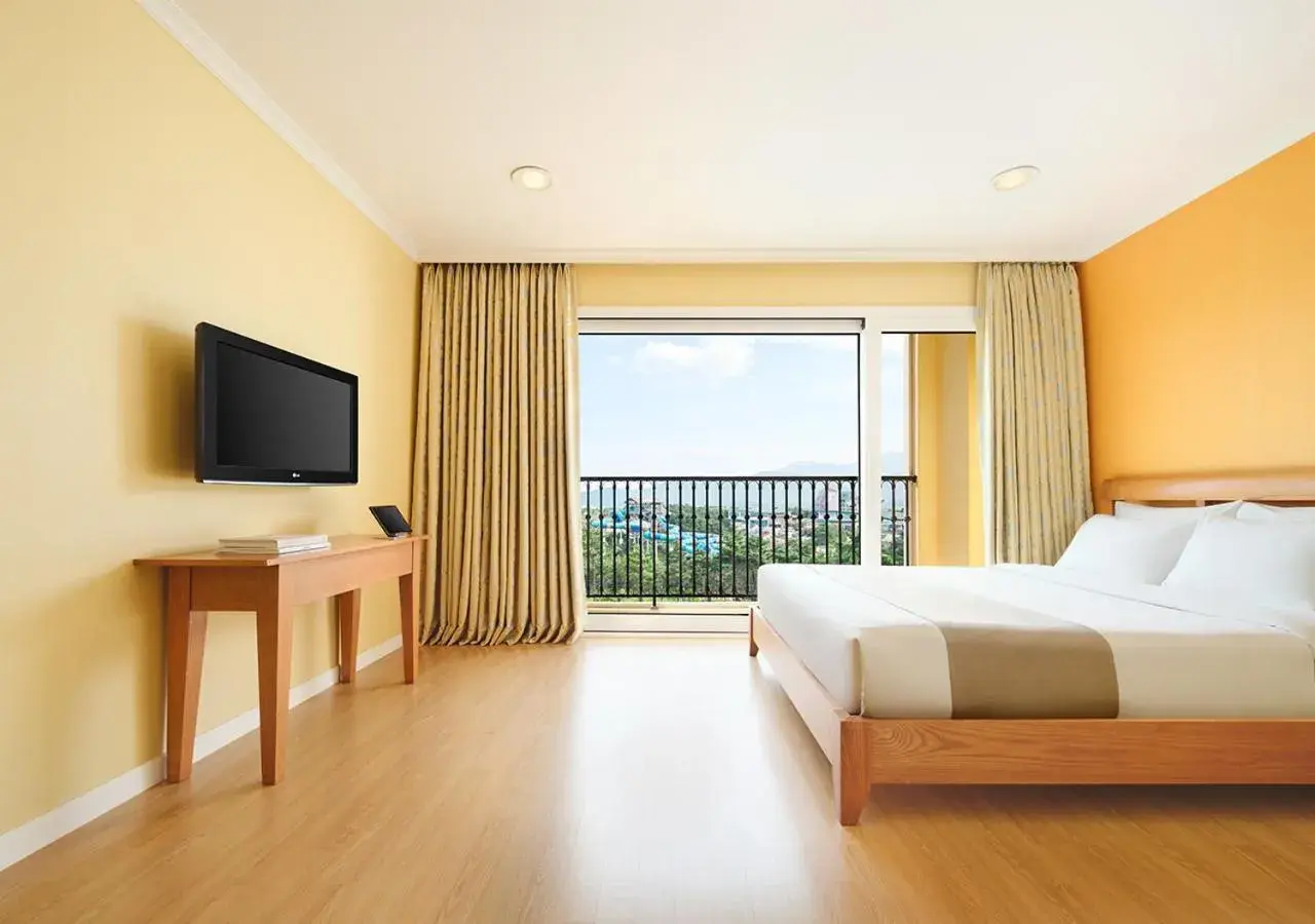 Bed in Hanwha Resort Seorak Sorano Bed in Hanwha Resort Seorak Sorano