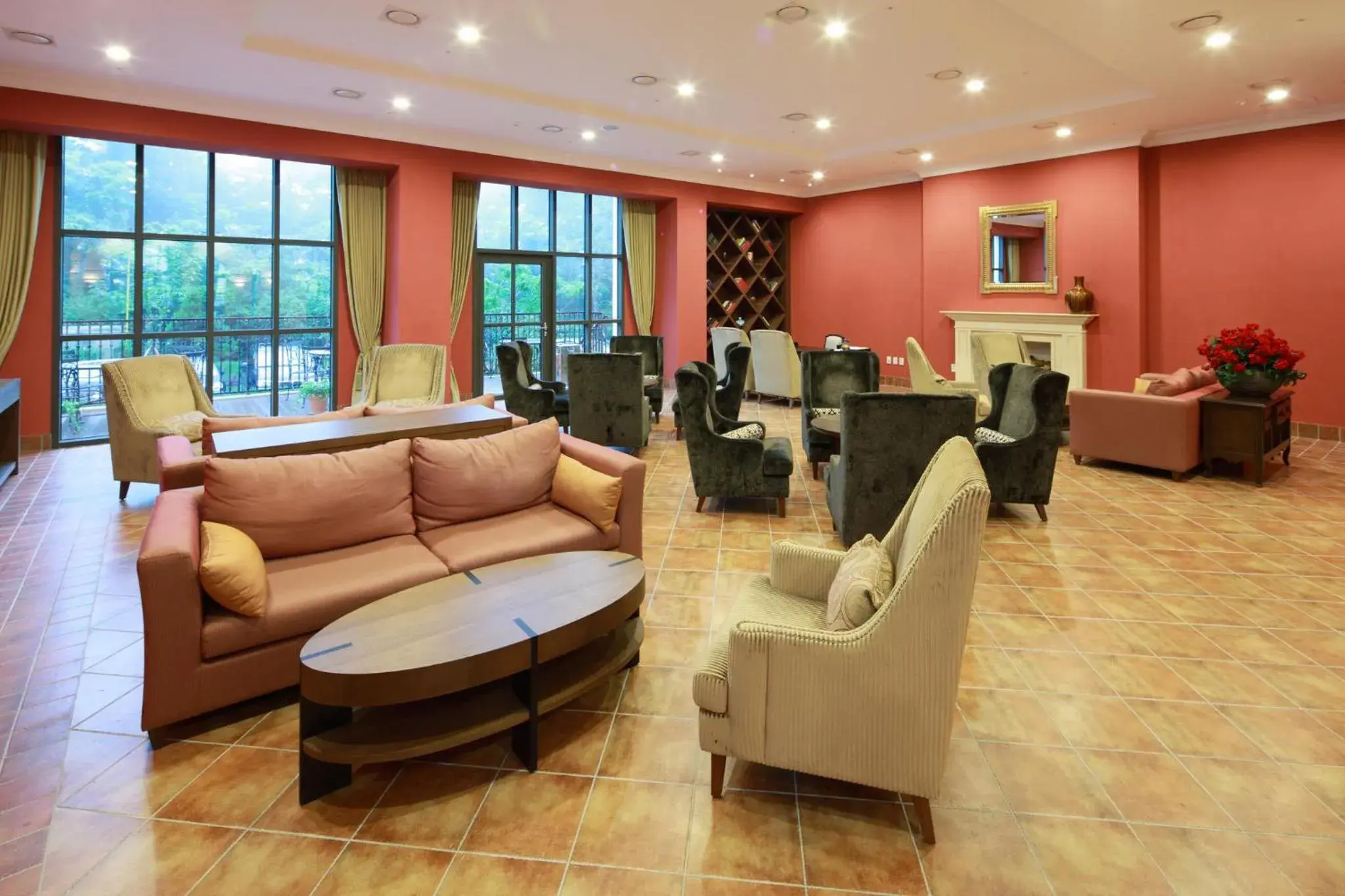 Lobby or reception in Hanwha Resort Seorak Sorano Lobby or reception in Hanwha Resort Seorak Sorano