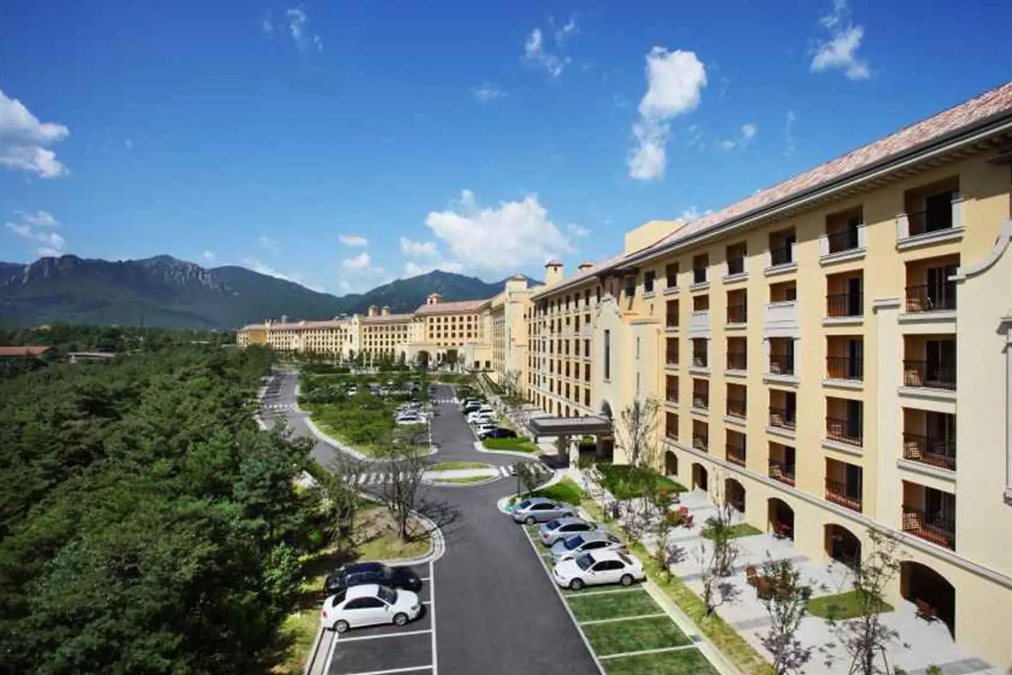 Bird's eye view in Hanwha Resort Seorak Sorano Bird's eye view in Hanwha Resort Seorak Sorano