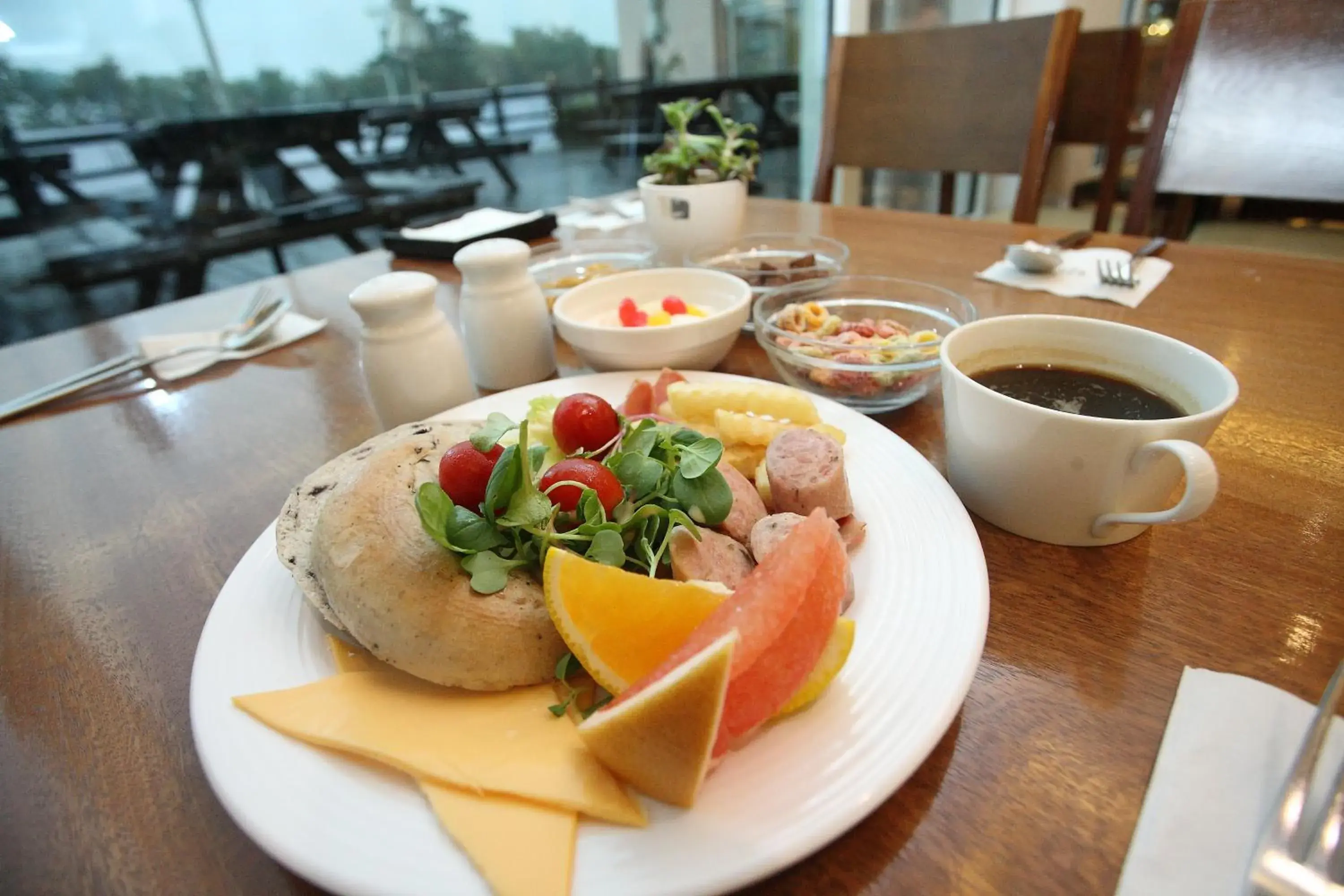 American breakfast in Hanwha Resort Seorak Sorano American breakfast in Hanwha Resort Seorak Sorano