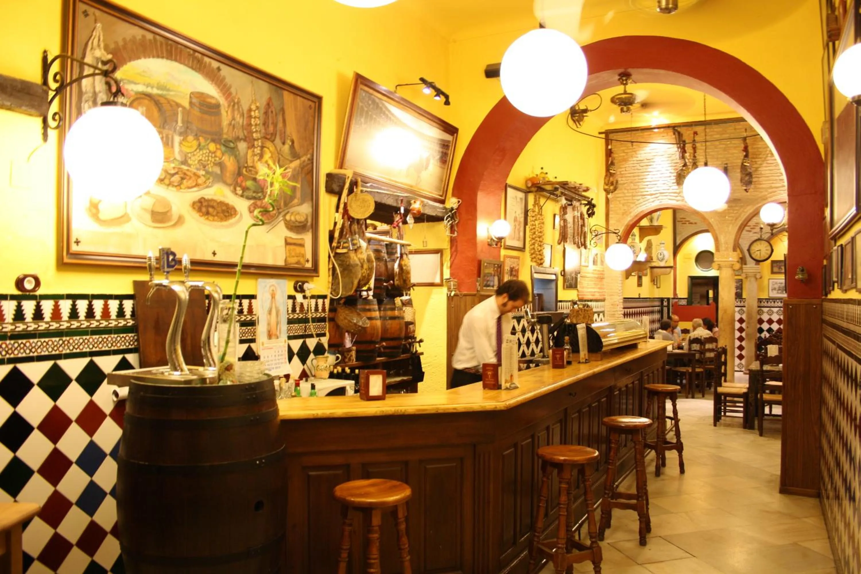 Lobby or reception in Hotel Hermanos Macias