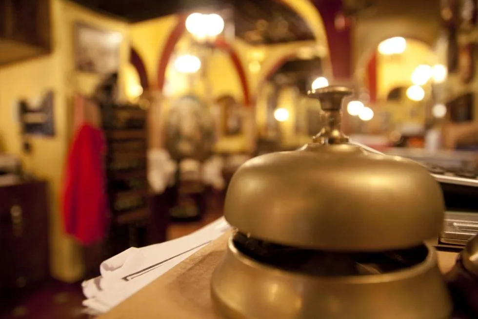 Lobby or reception in Hotel Hermanos Macias