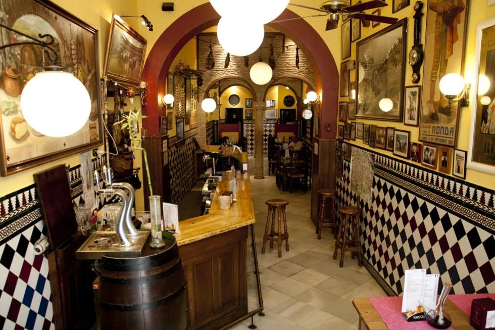 Lounge or bar in Hotel Hermanos Macias