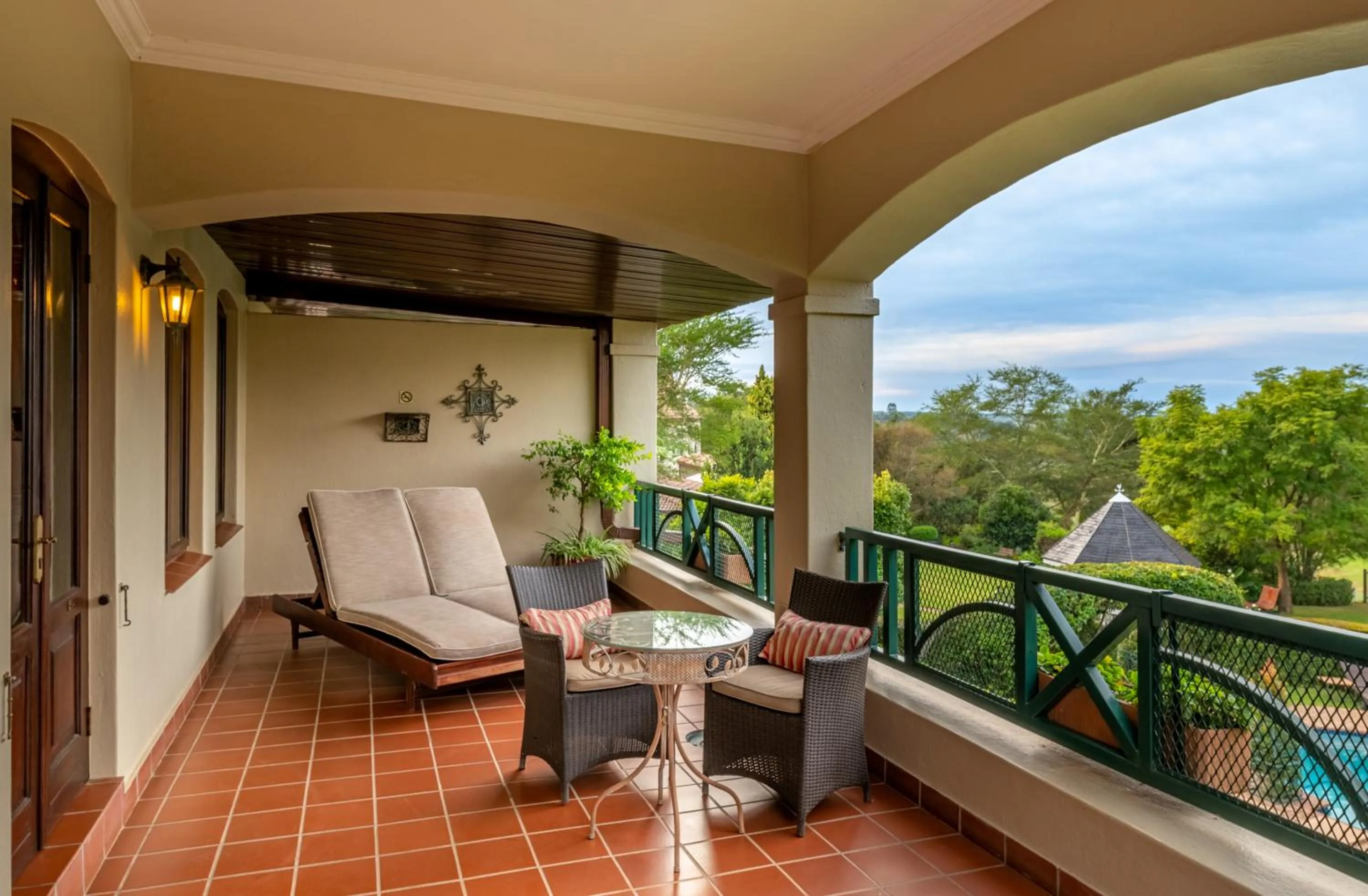 Garden view in Oliver`s