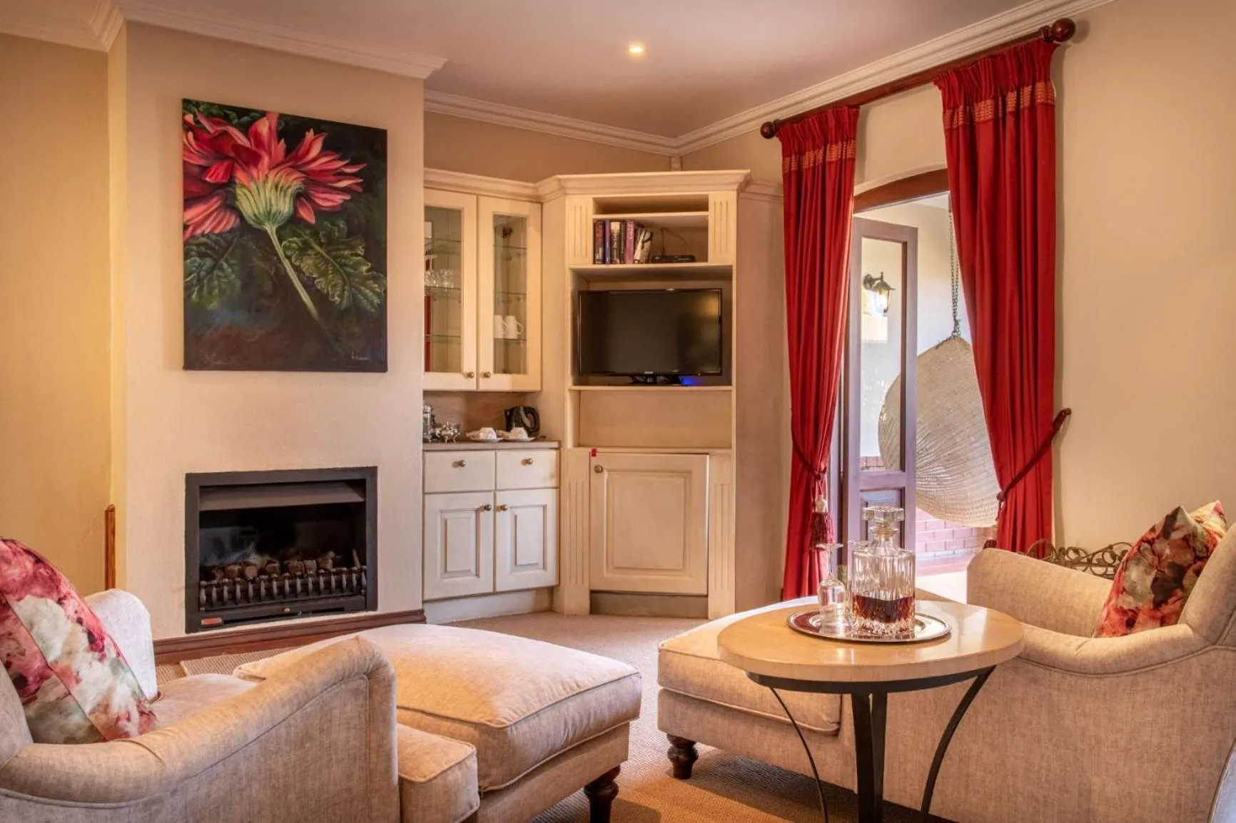 Seating area in Oliver`s