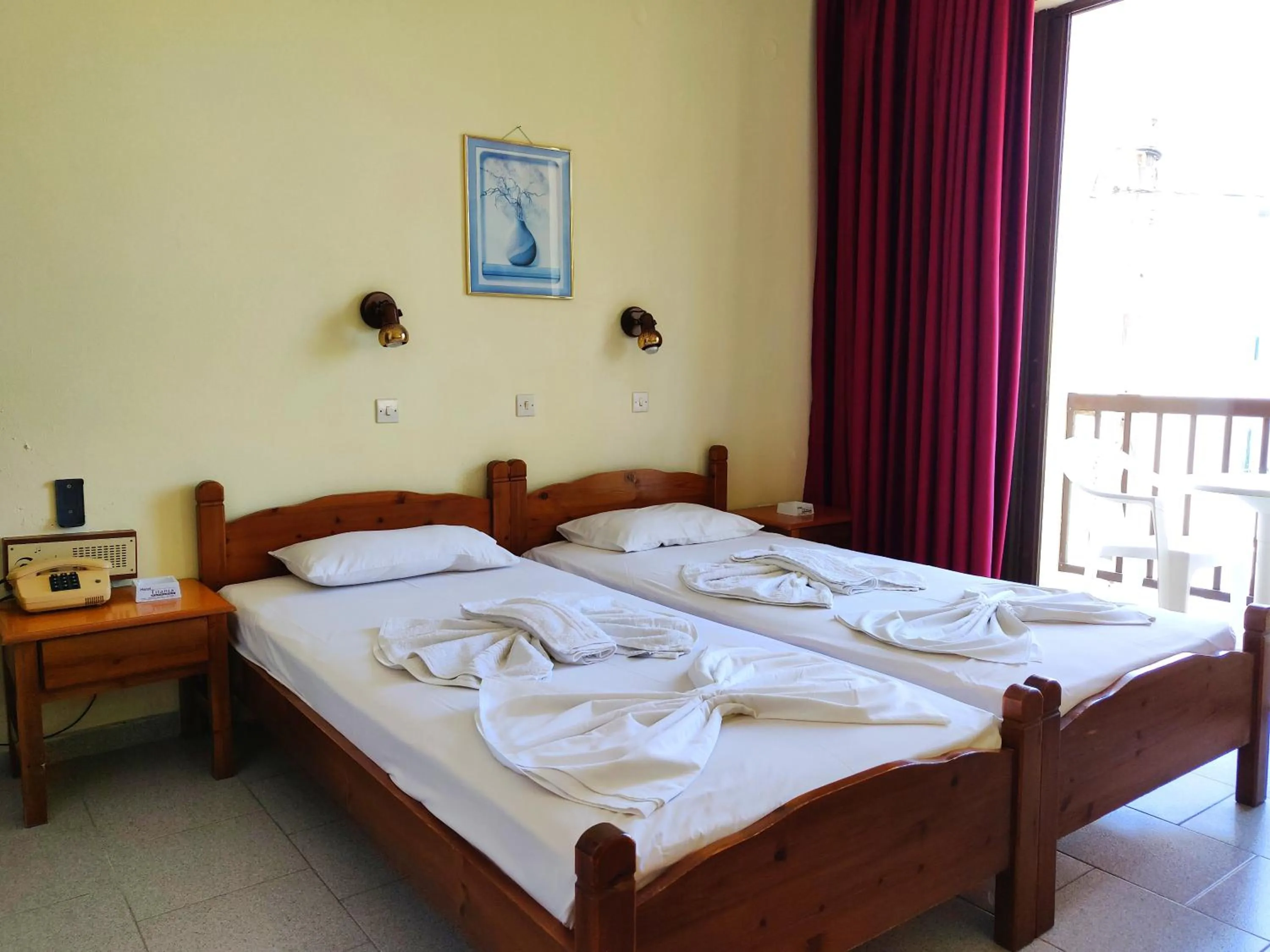 Bedroom, Bed in Titania Hotel Karpathos