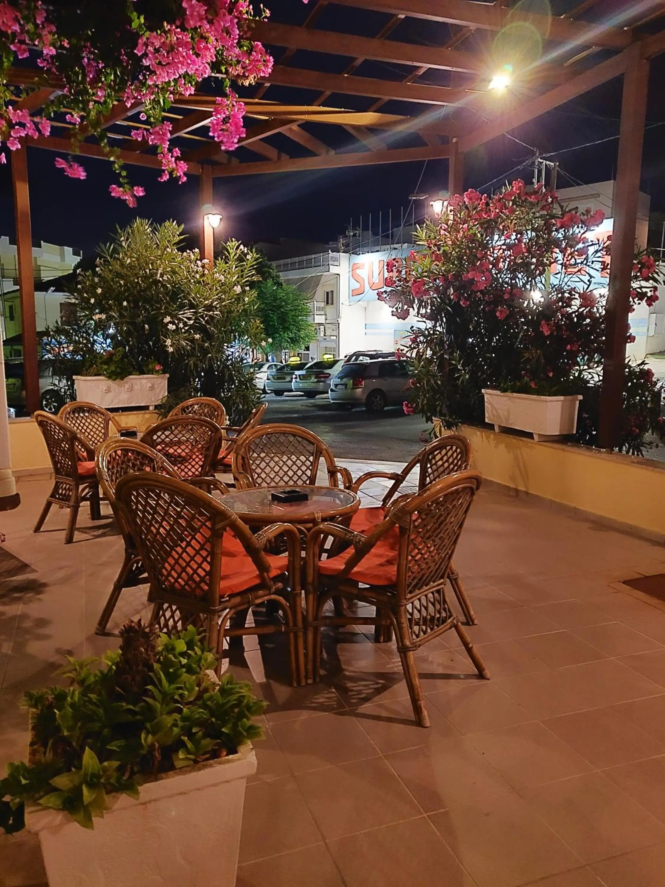 Patio in Titania Hotel Karpathos