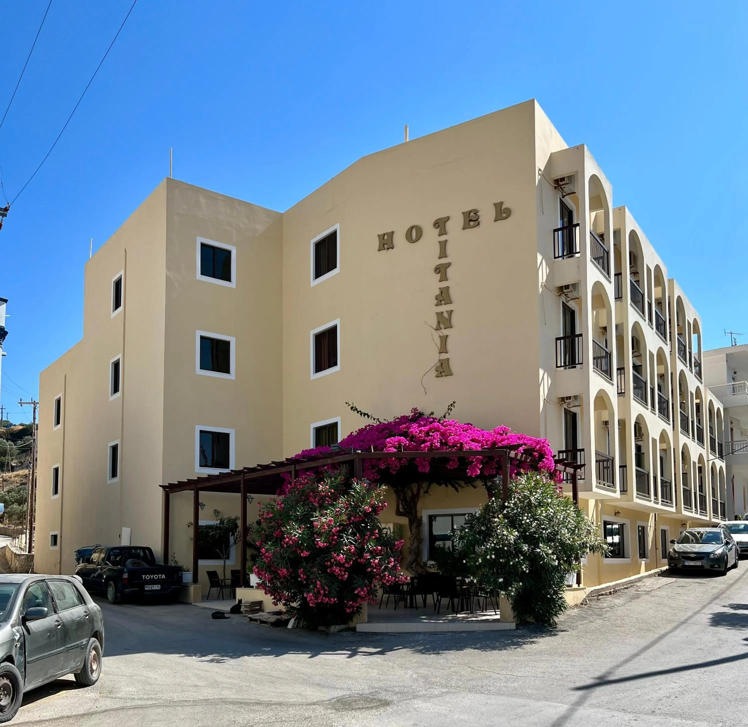 Property building in Titania Hotel Karpathos