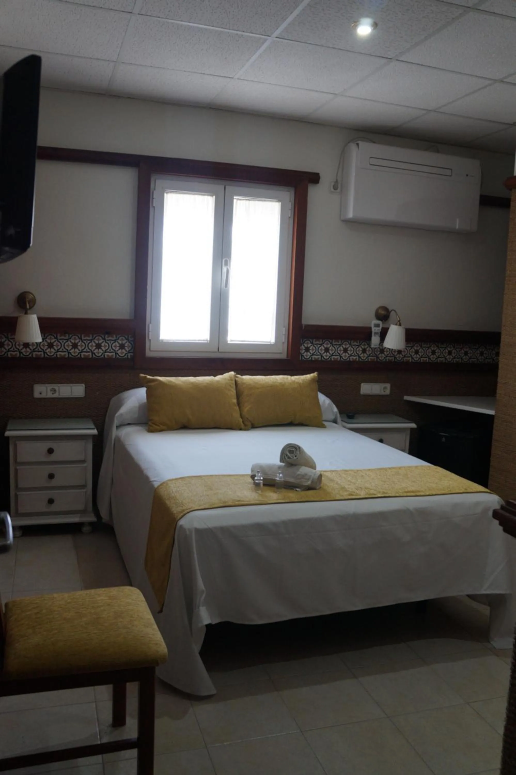 Bed in Hostal La Conileña