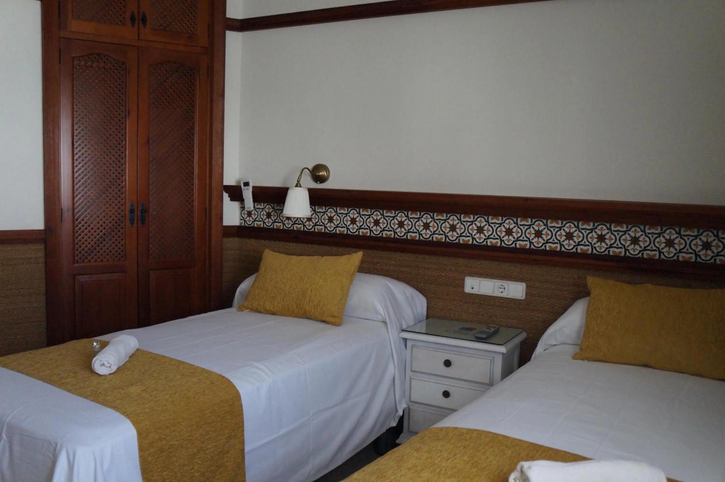 Bed in Hostal La Conileña