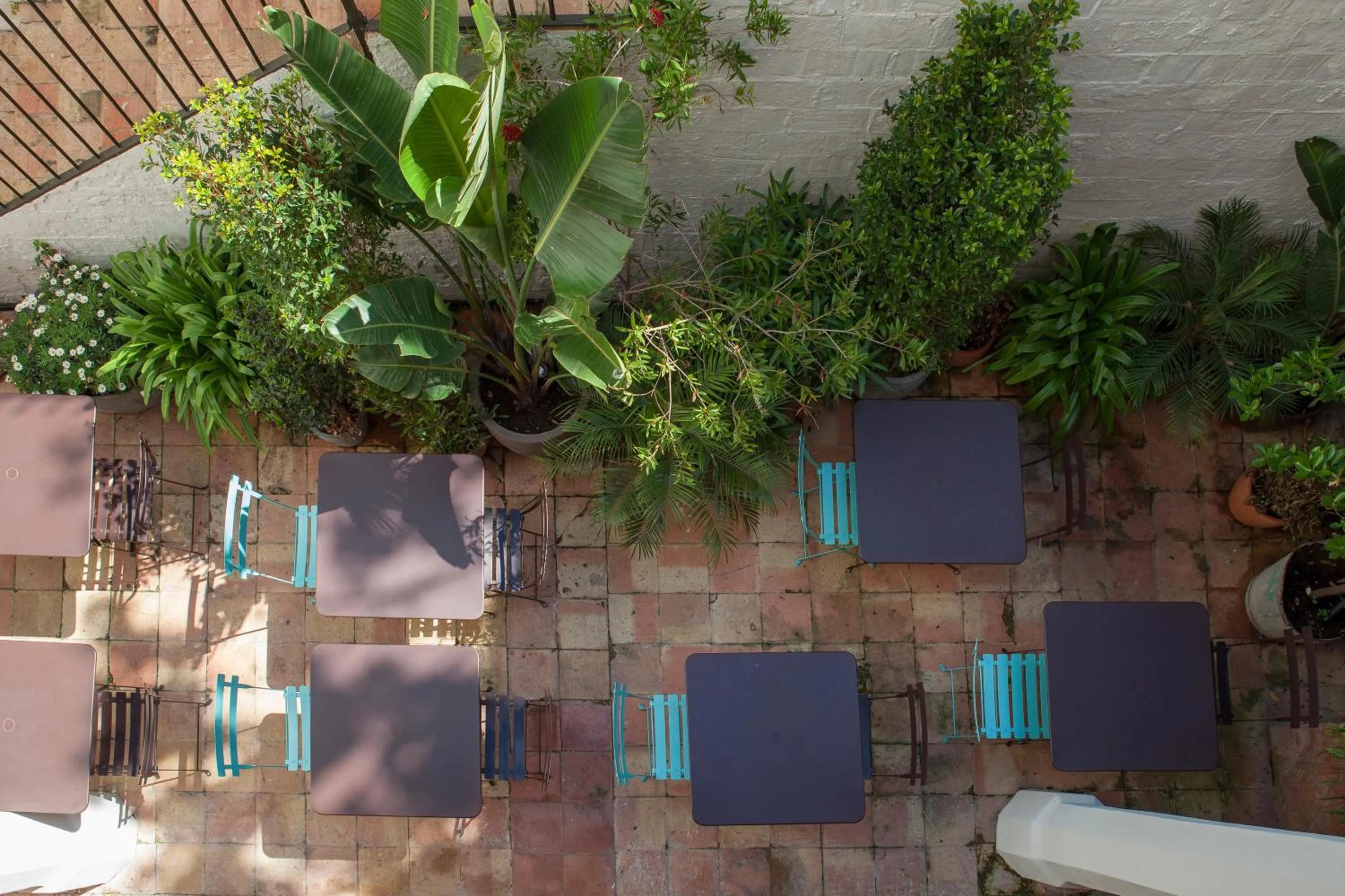 Patio in Hotel Hanoi