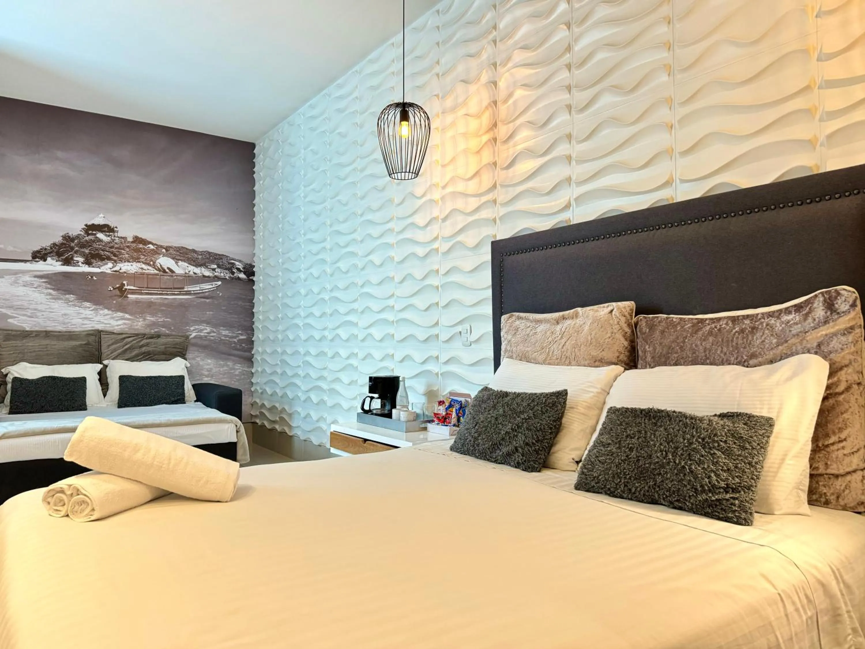 Bed in Bonita Bay Concept Hotel by Xarm Hotels