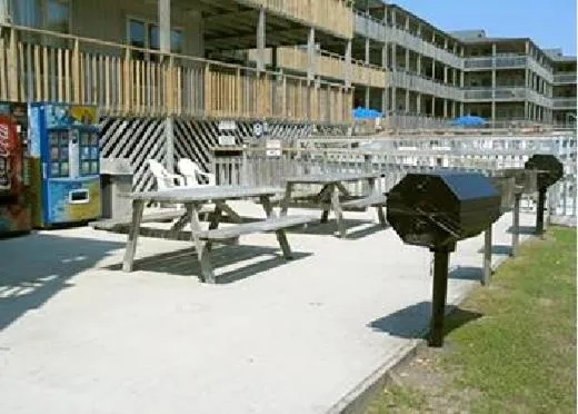 Patio in Outer Banks Beach Club II Resorts