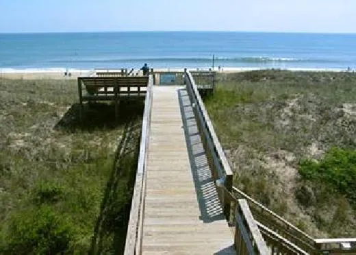 Sea view in Outer Banks Beach Club II Resorts