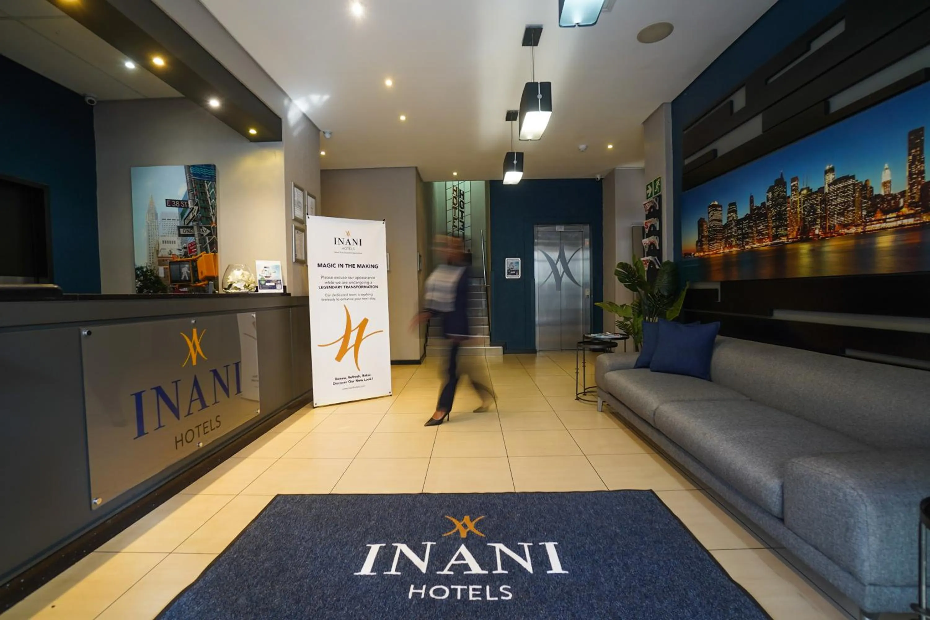 Lobby or reception in Inani Hotel Morning Star