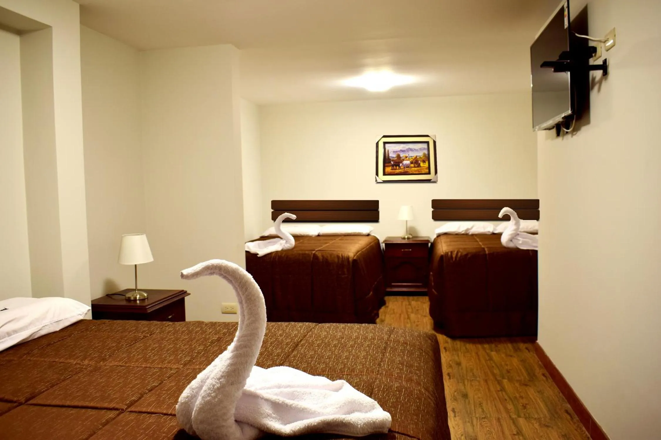 Bed in Posada La Merced