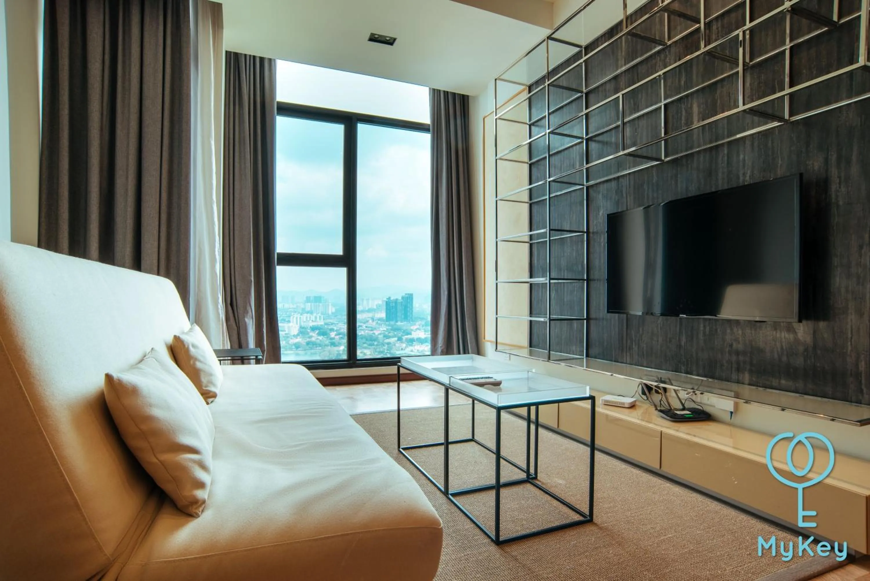 Living room in Expressionz Professional Suites by MyKey