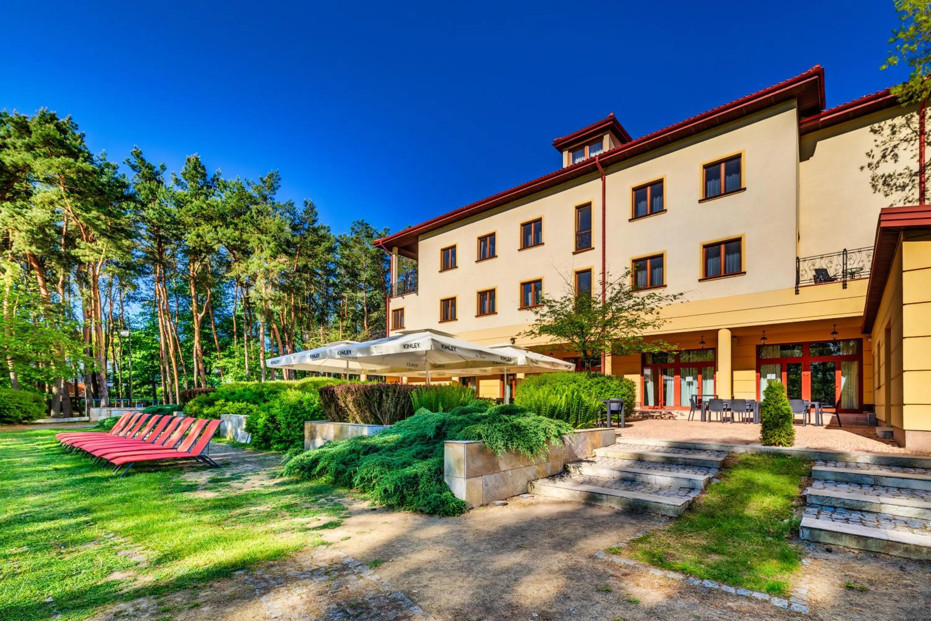 Property building in Hotel Pan Tadeusz