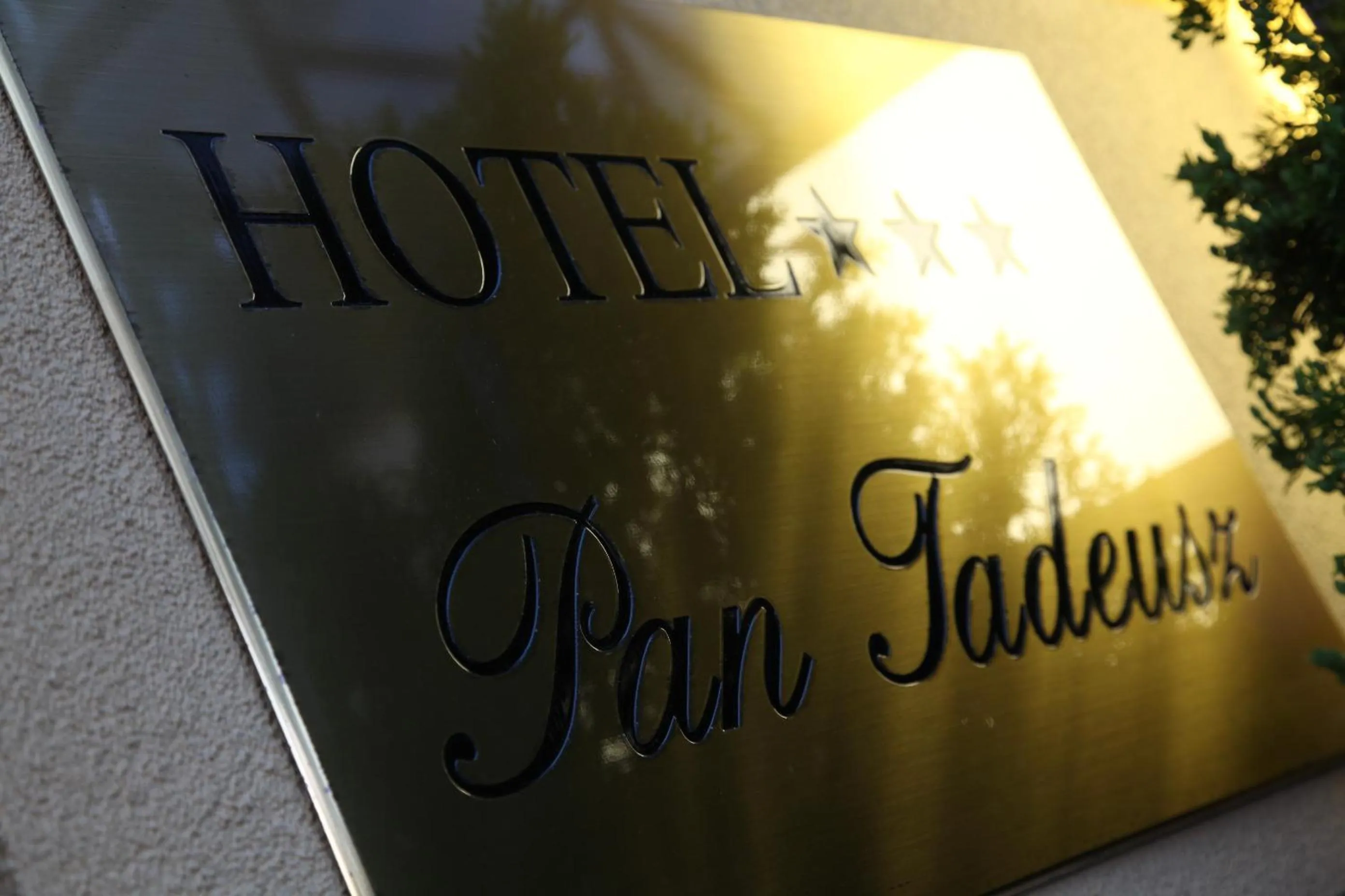 Property logo or sign in Hotel Pan Tadeusz