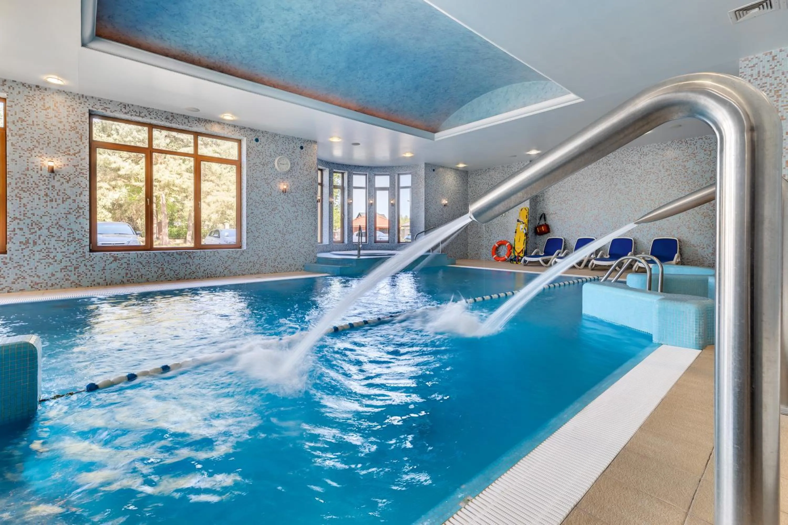 Swimming pool in Hotel Pan Tadeusz