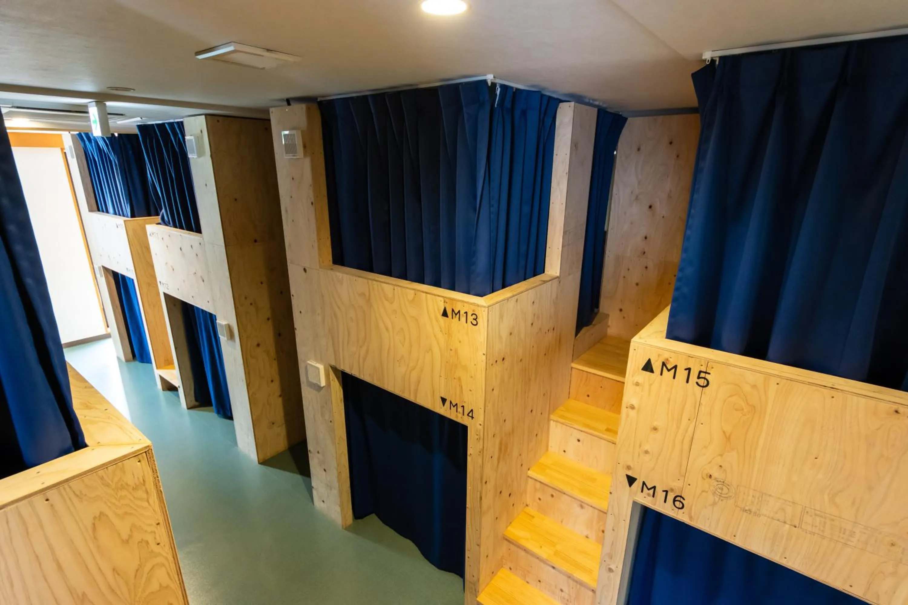 bunk bed in Mezame Hostel