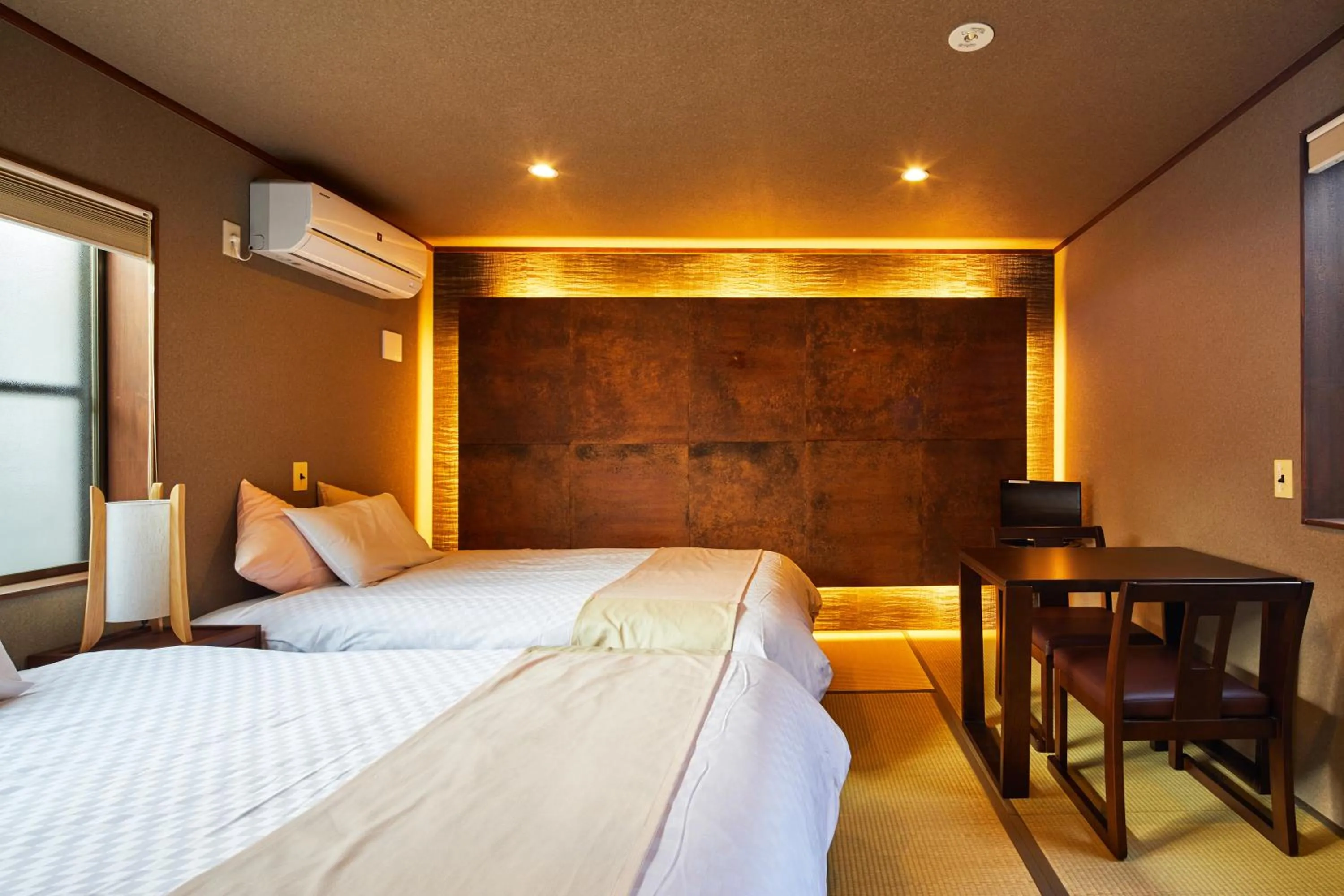 Bedroom, Bed in Kyomachiya Hotel Mifuku