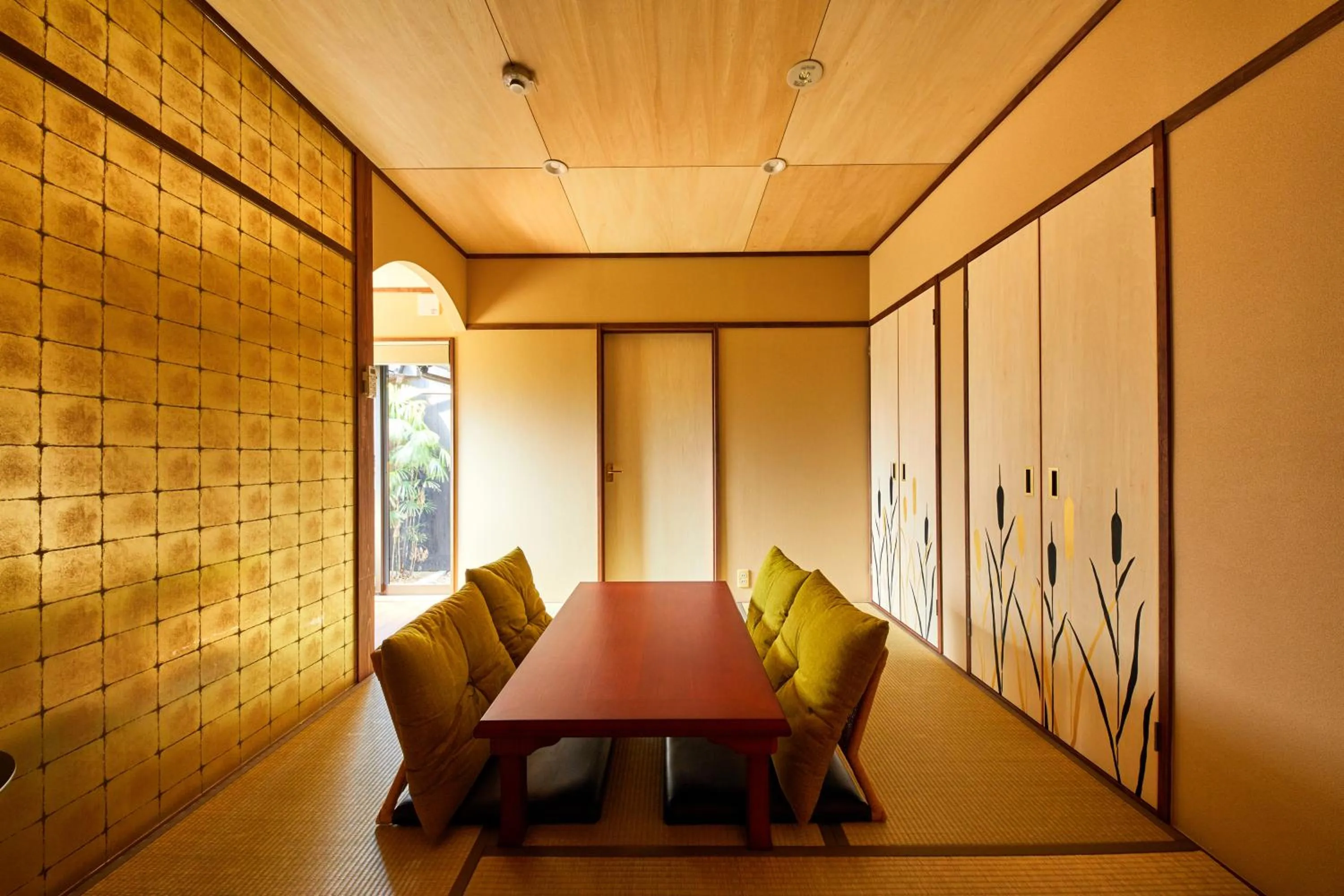 Living room in Kyomachiya Hotel Mifuku