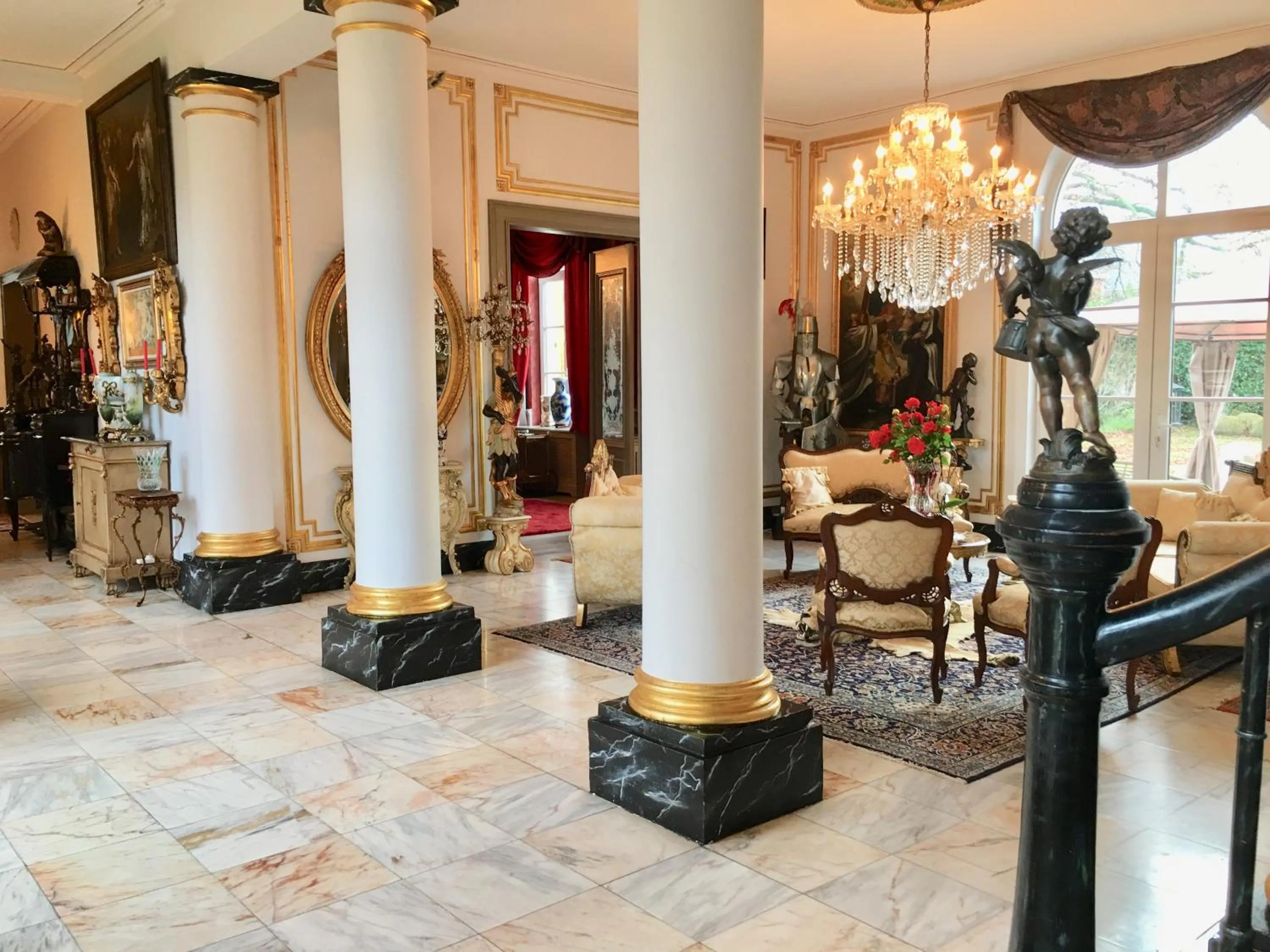 Lobby or reception in Koetshuis Bosdam