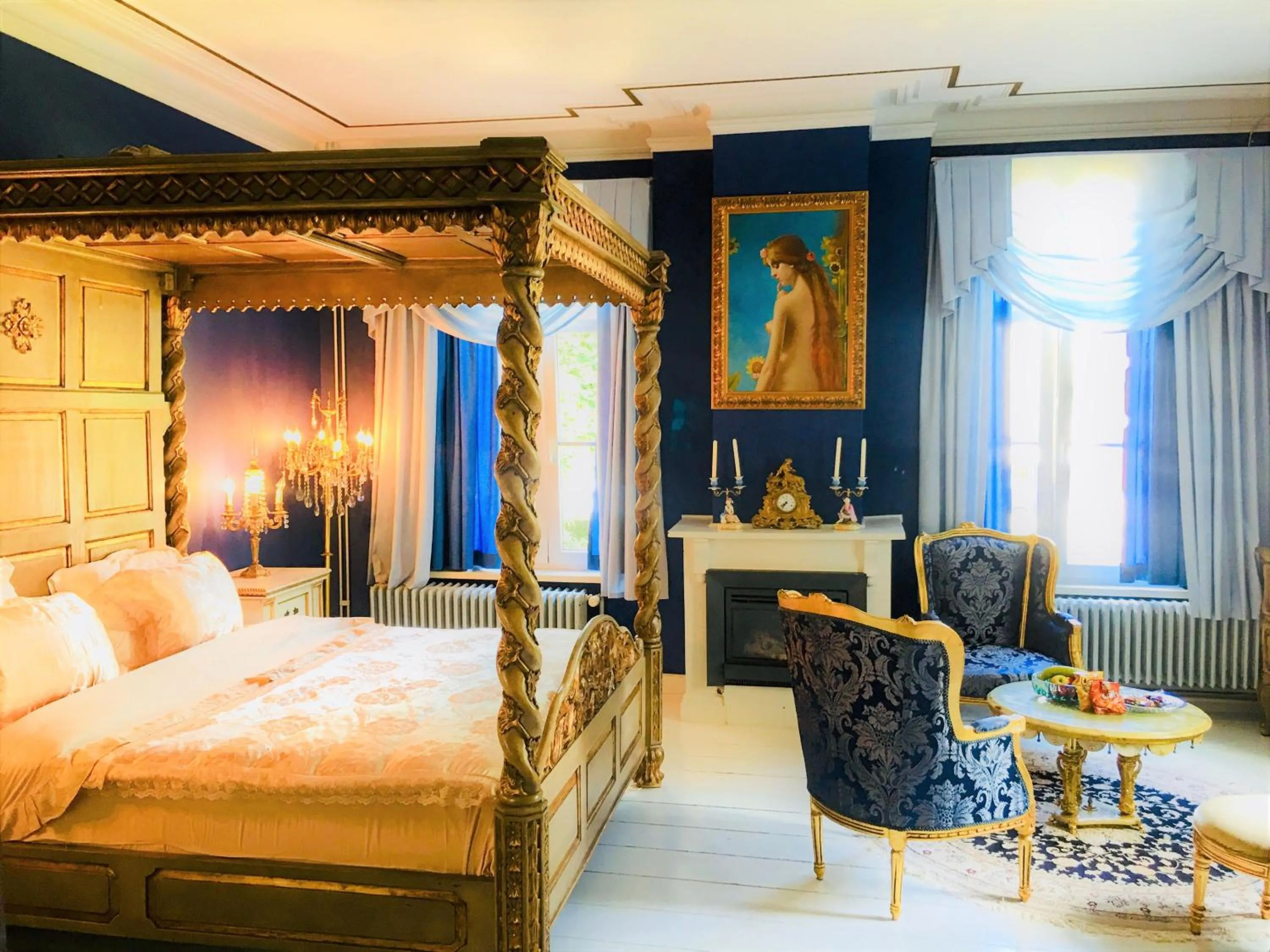 Bed in Koetshuis Bosdam