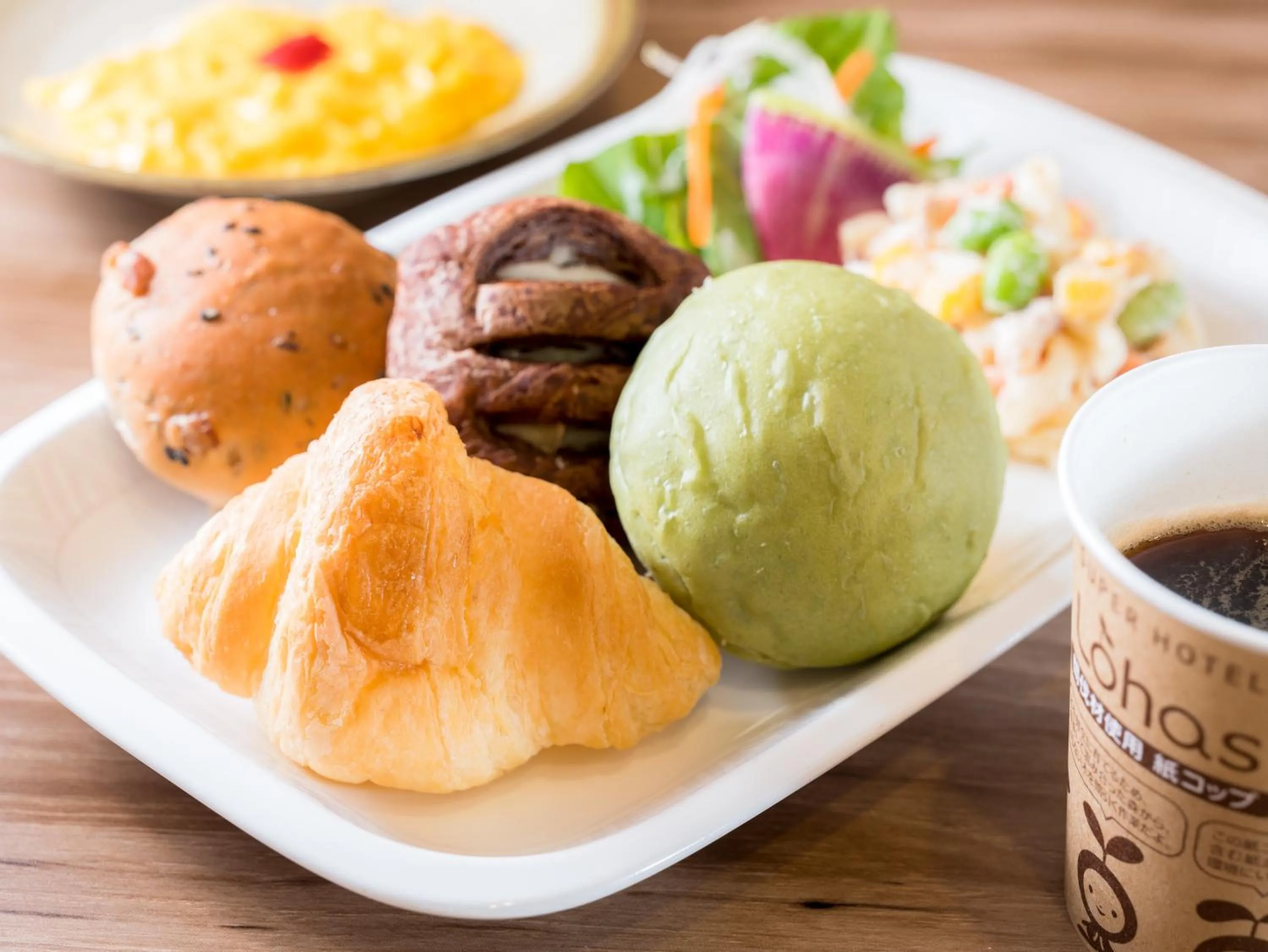 Buffet breakfast in Super Hotel Yokkaichi Route 1