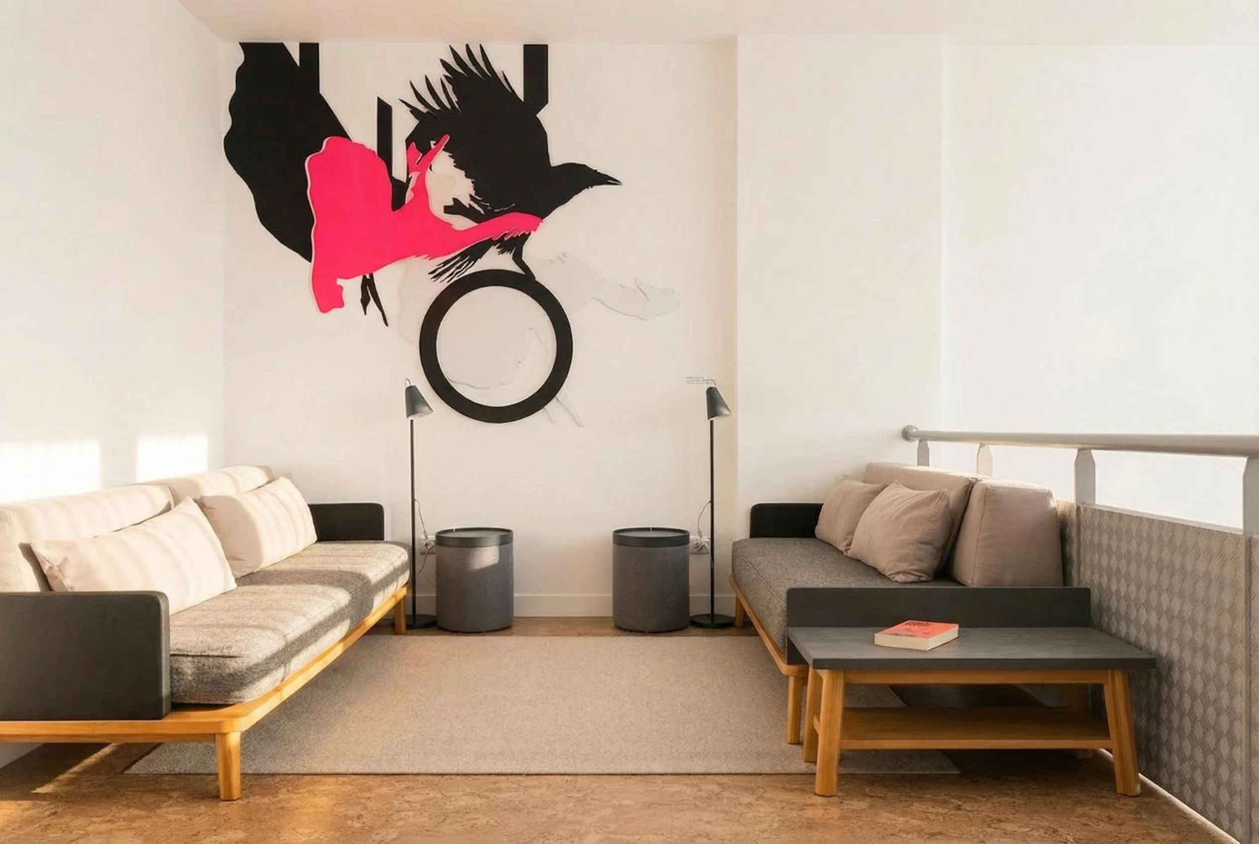 Living room in The Lisbonaire Apartments