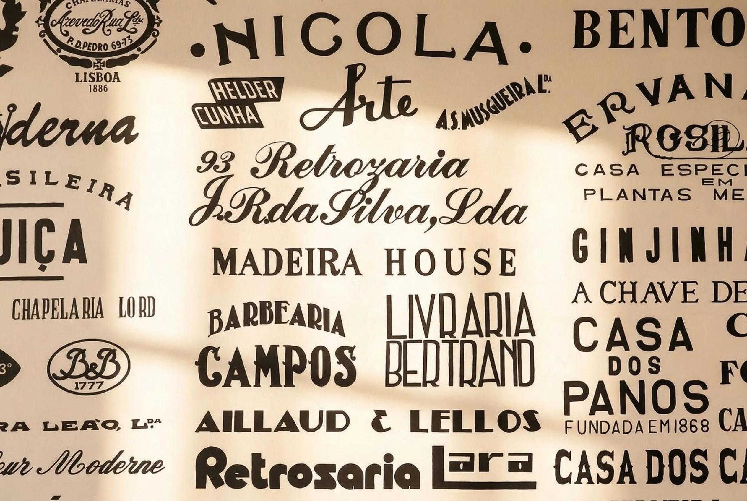 Decorative detail in The Lisbonaire Apartments