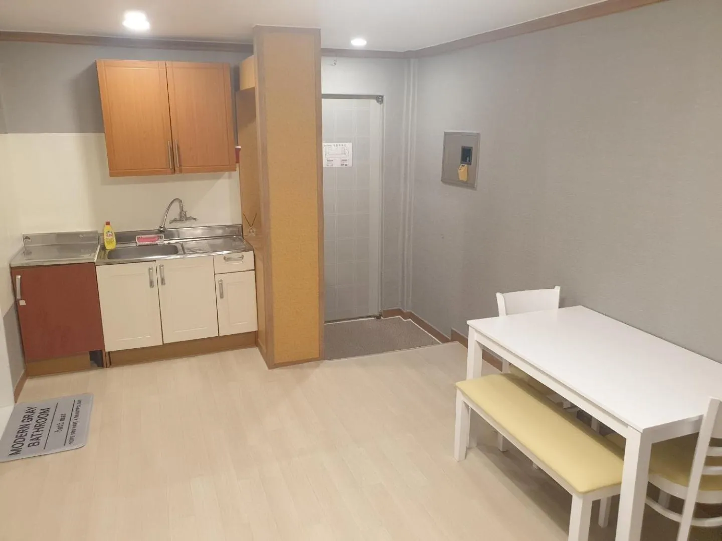 Kitchen or kitchenette in Seorak HOT Spring Mammoth Resotel