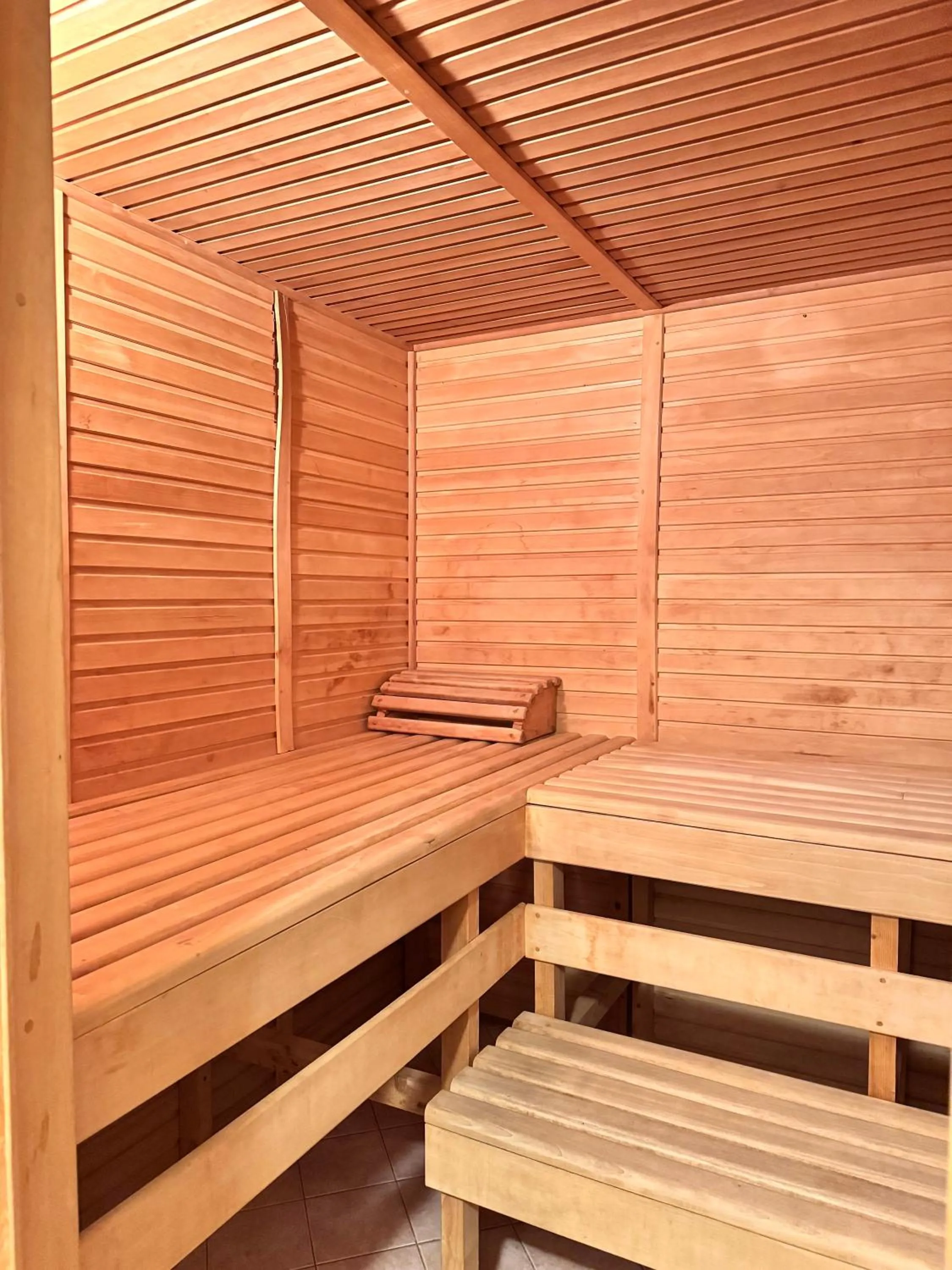Sauna in Sport hotel POMI