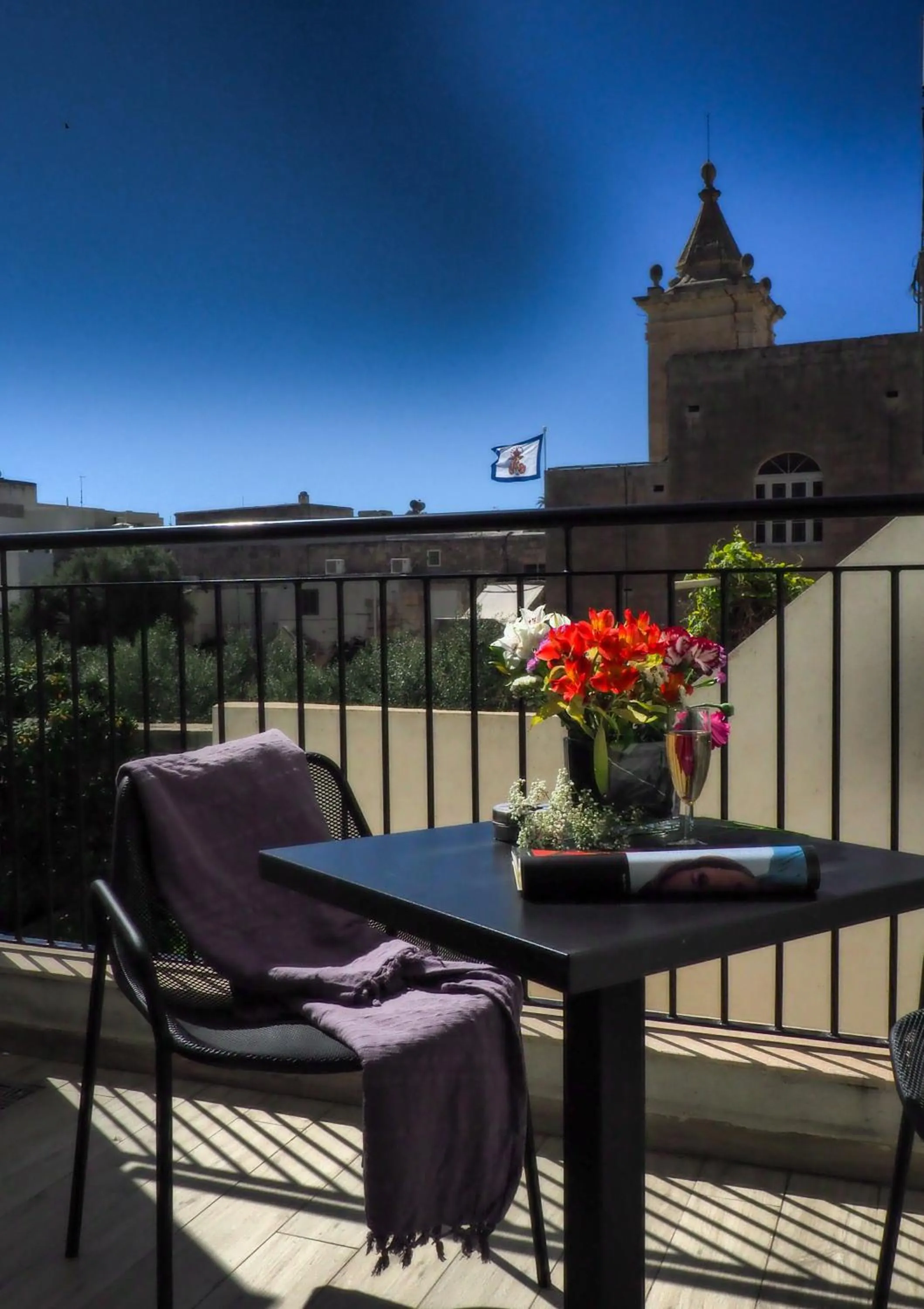 Balcony/Terrace in Adelphi Boutique Hotel