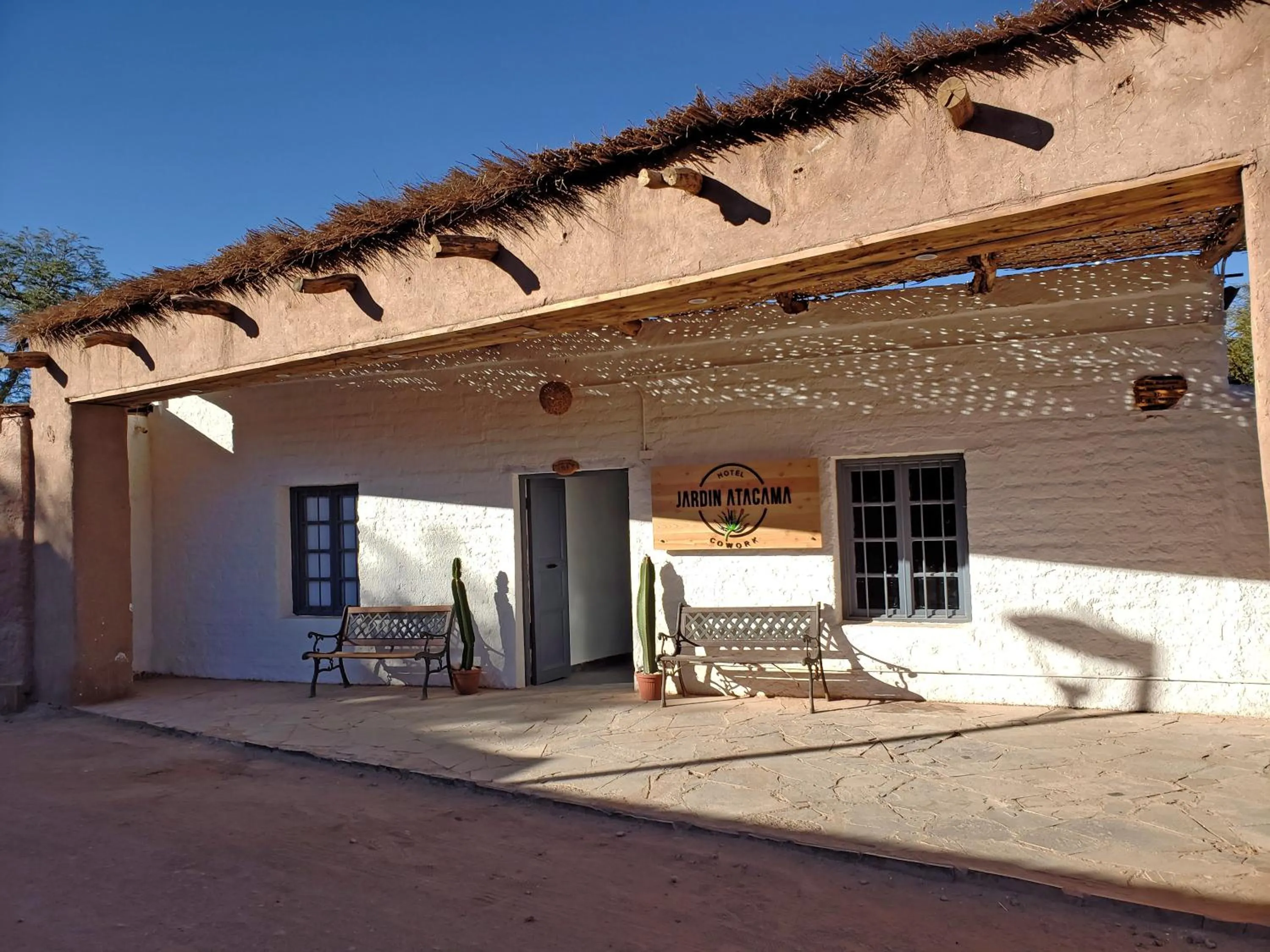 Facade/entrance in Hotel Jardin Atacama