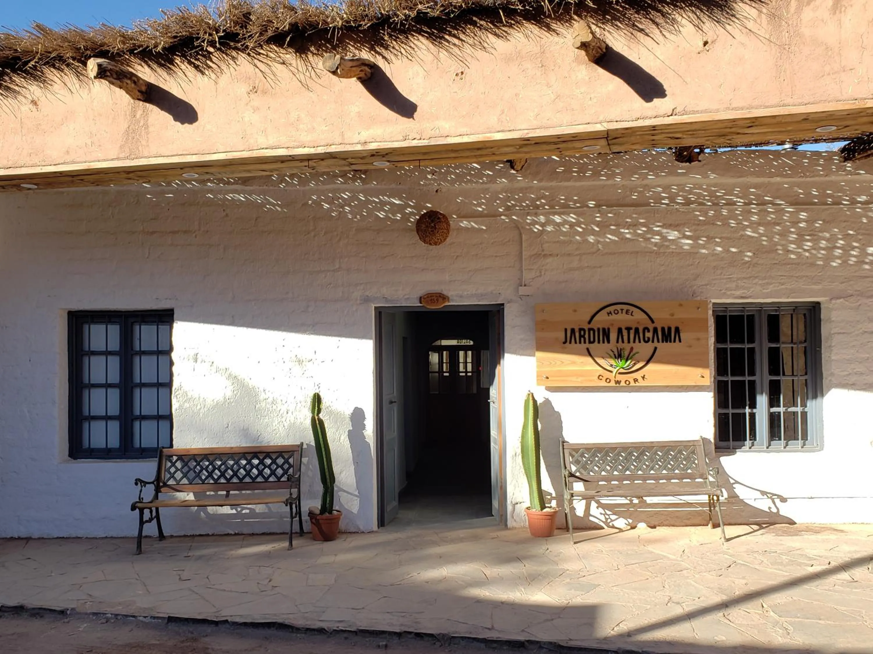 Facade/entrance in Hotel Jardin Atacama