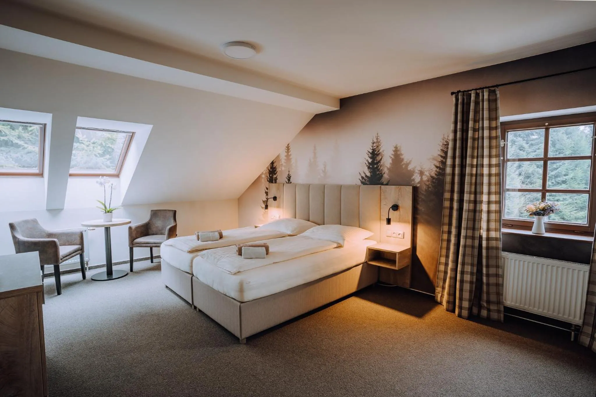 Bedroom, Bed in Pod Slamníkem