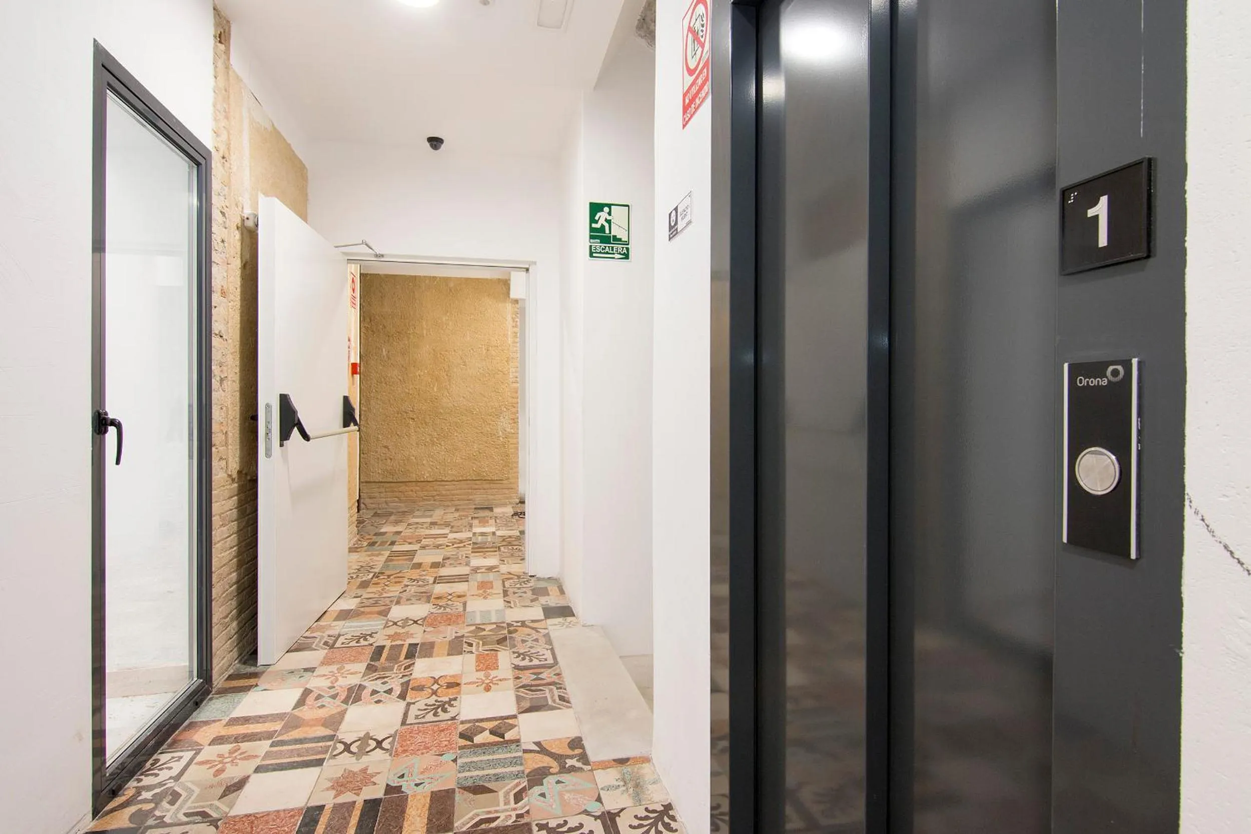 Decorative detail in ECO Hostel