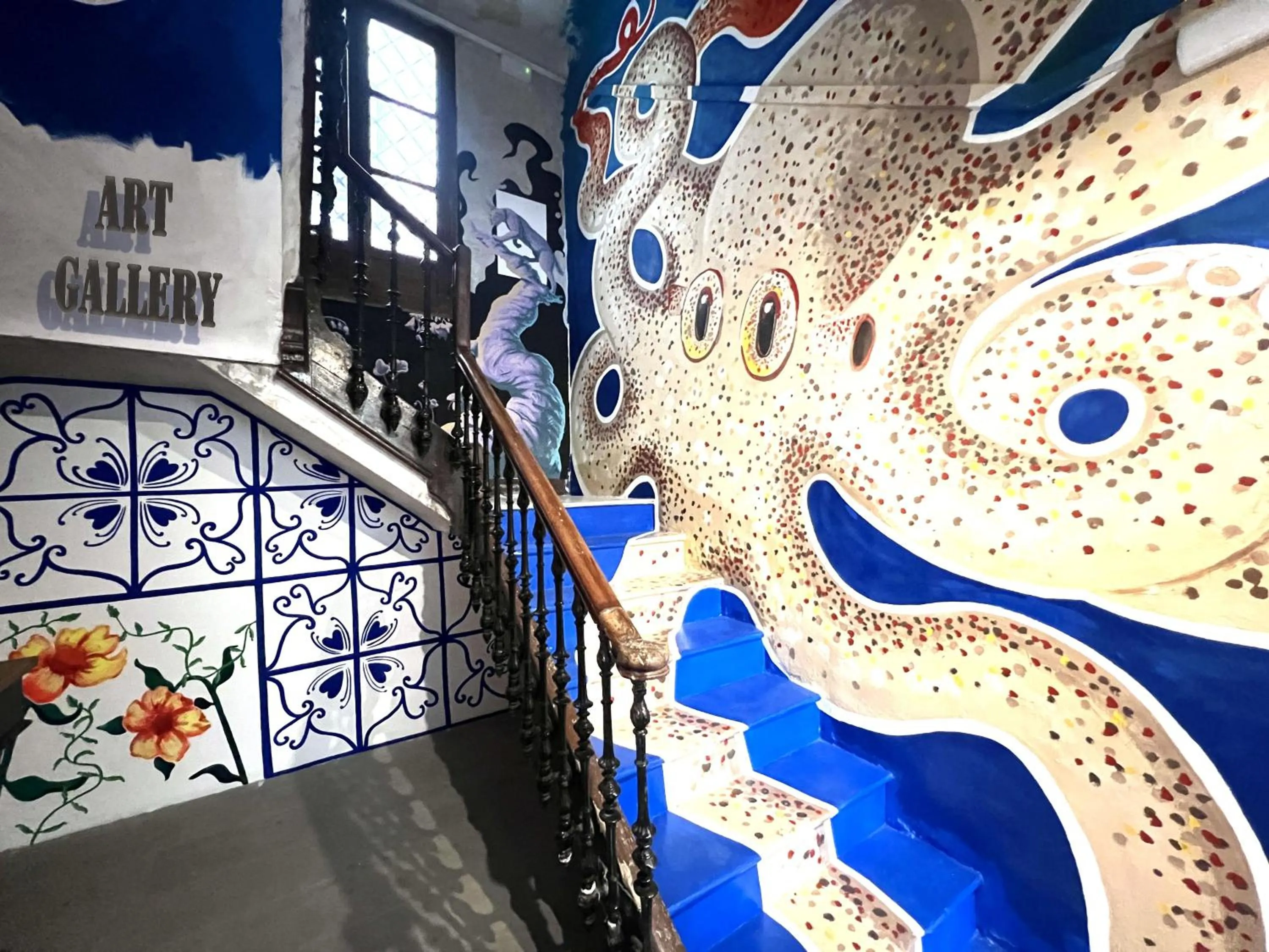 Lobby or reception in ECO Hostel