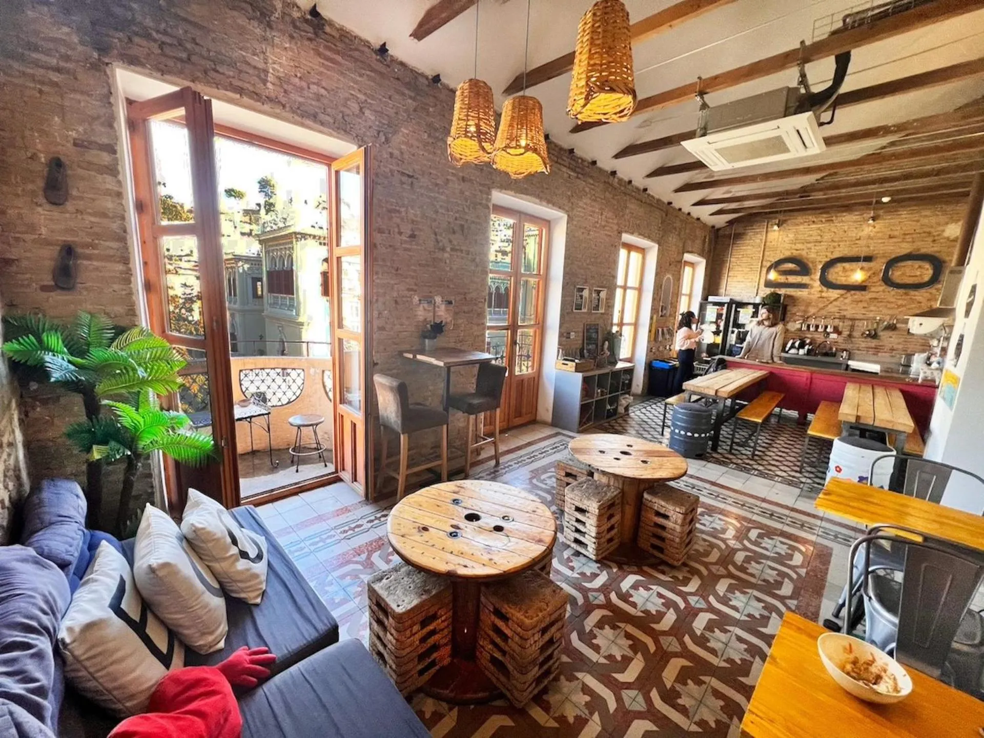 View (from property/room) in ECO Hostel