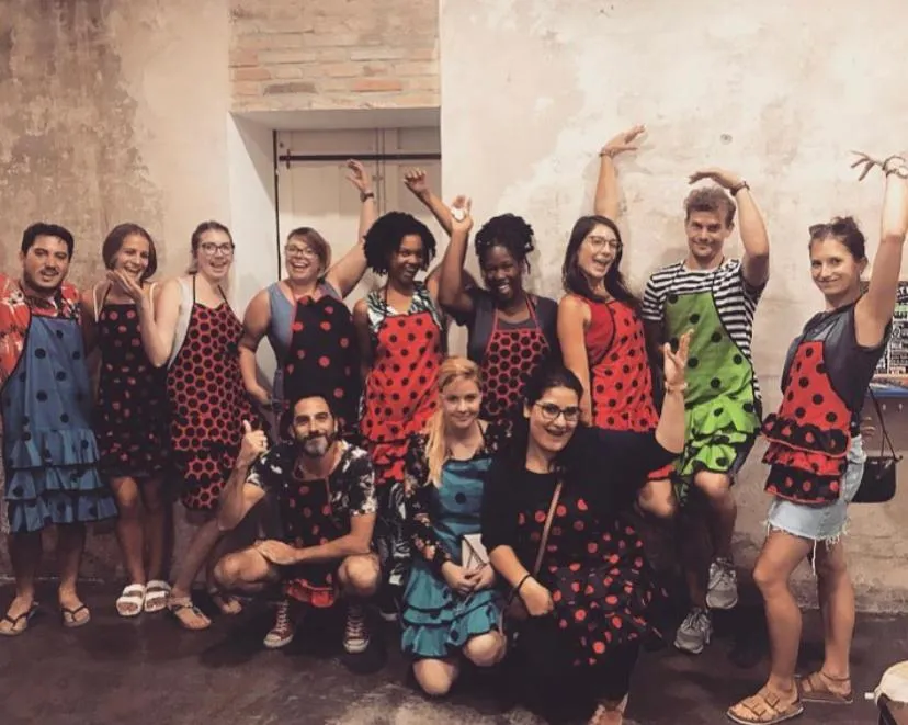 People in ECO Hostel