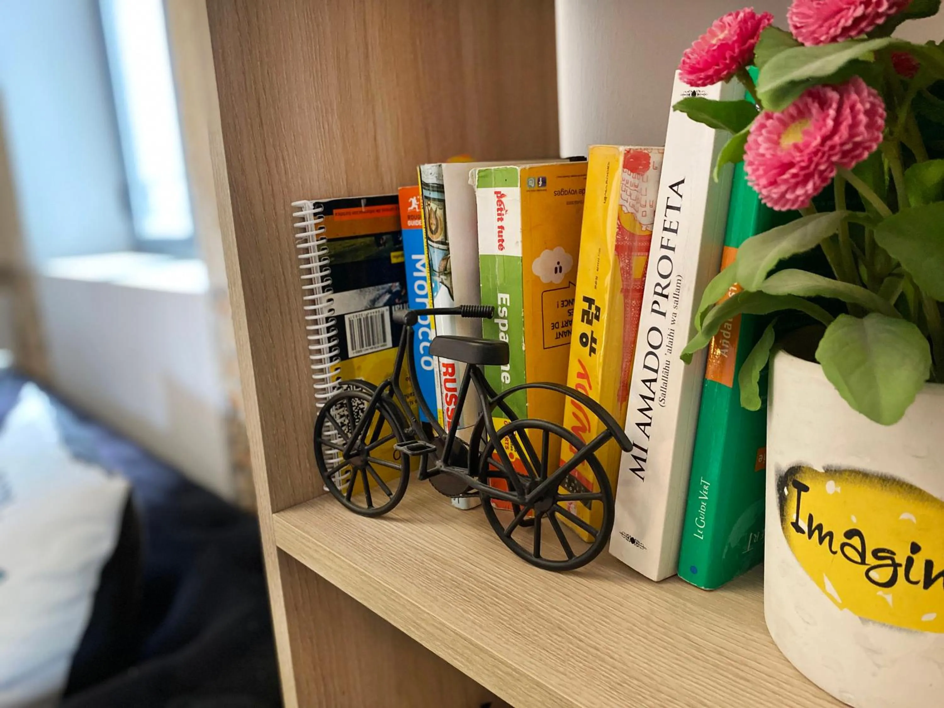 Communal lounge/ TV room in ECO Hostel