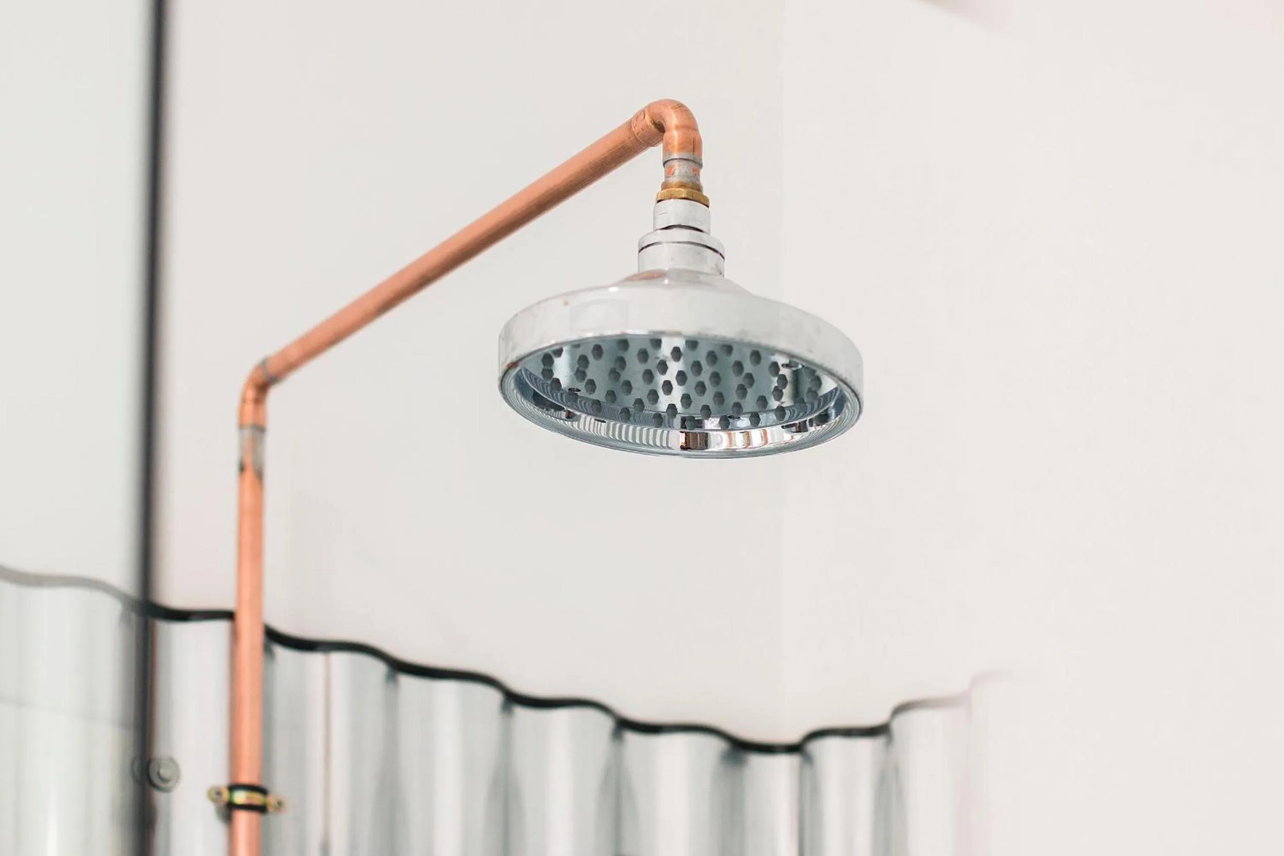 Shower in ECO Hostel