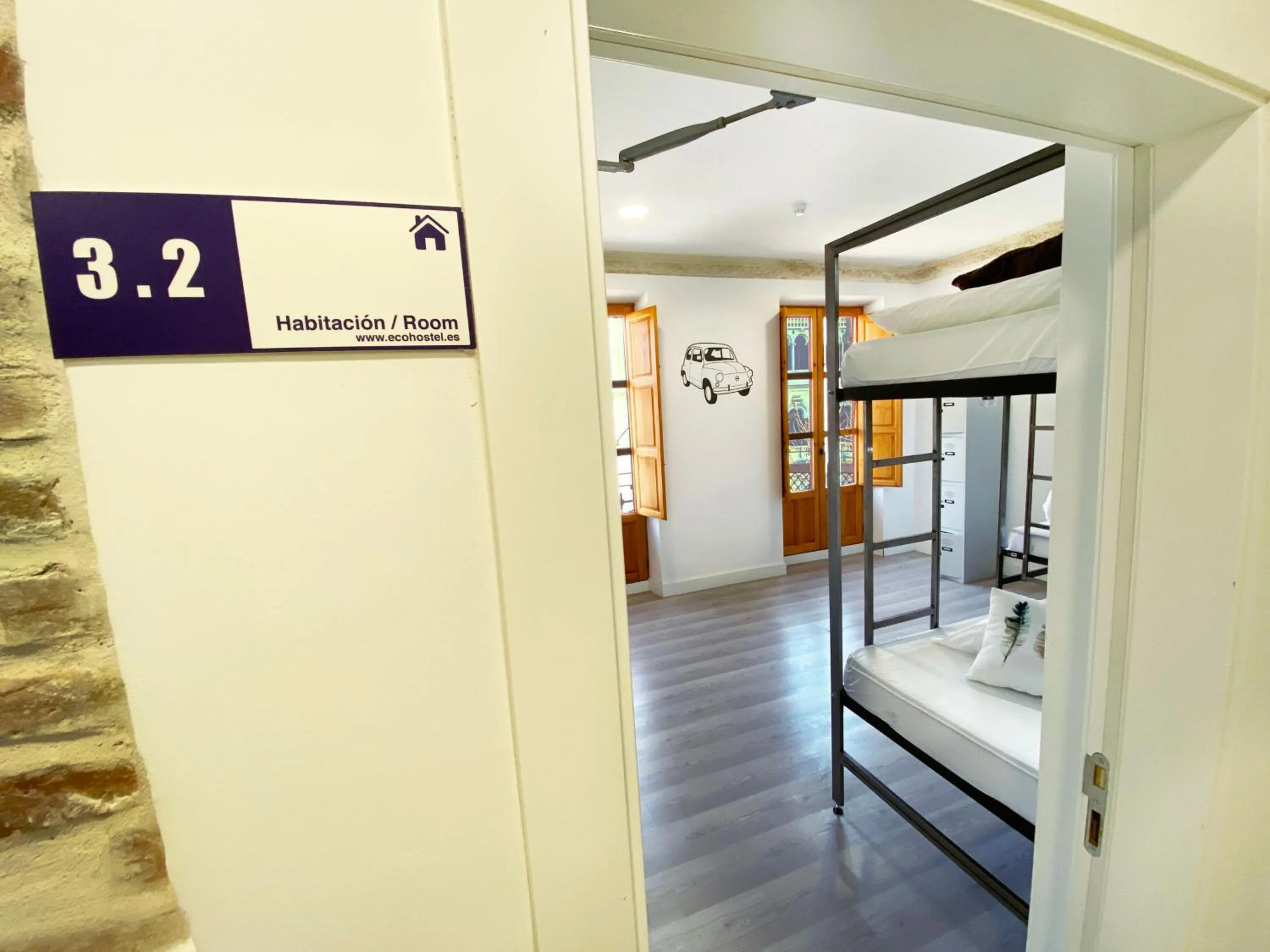 Photo of the whole room, Bed in ECO Hostel