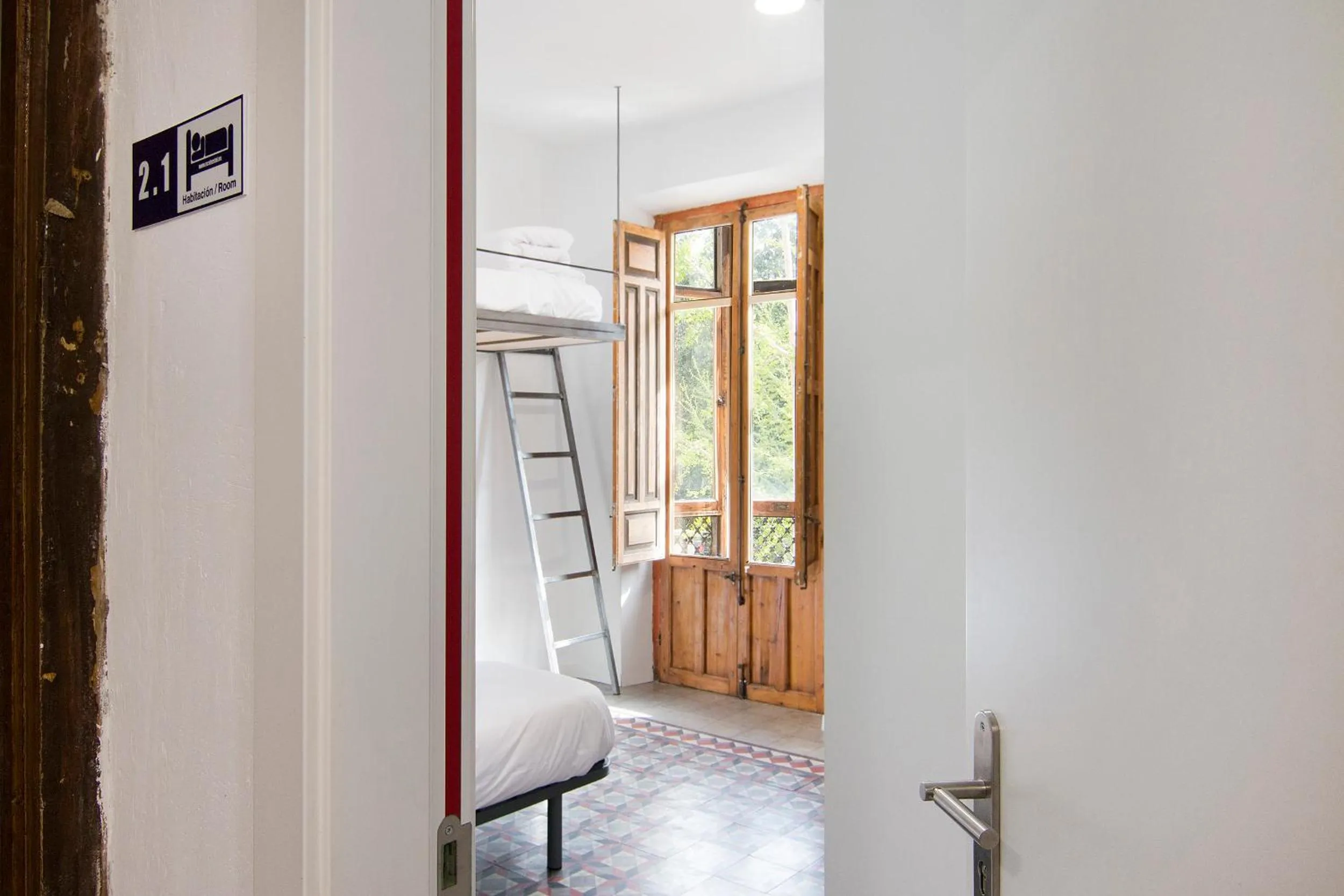 Photo of the whole room in ECO Hostel