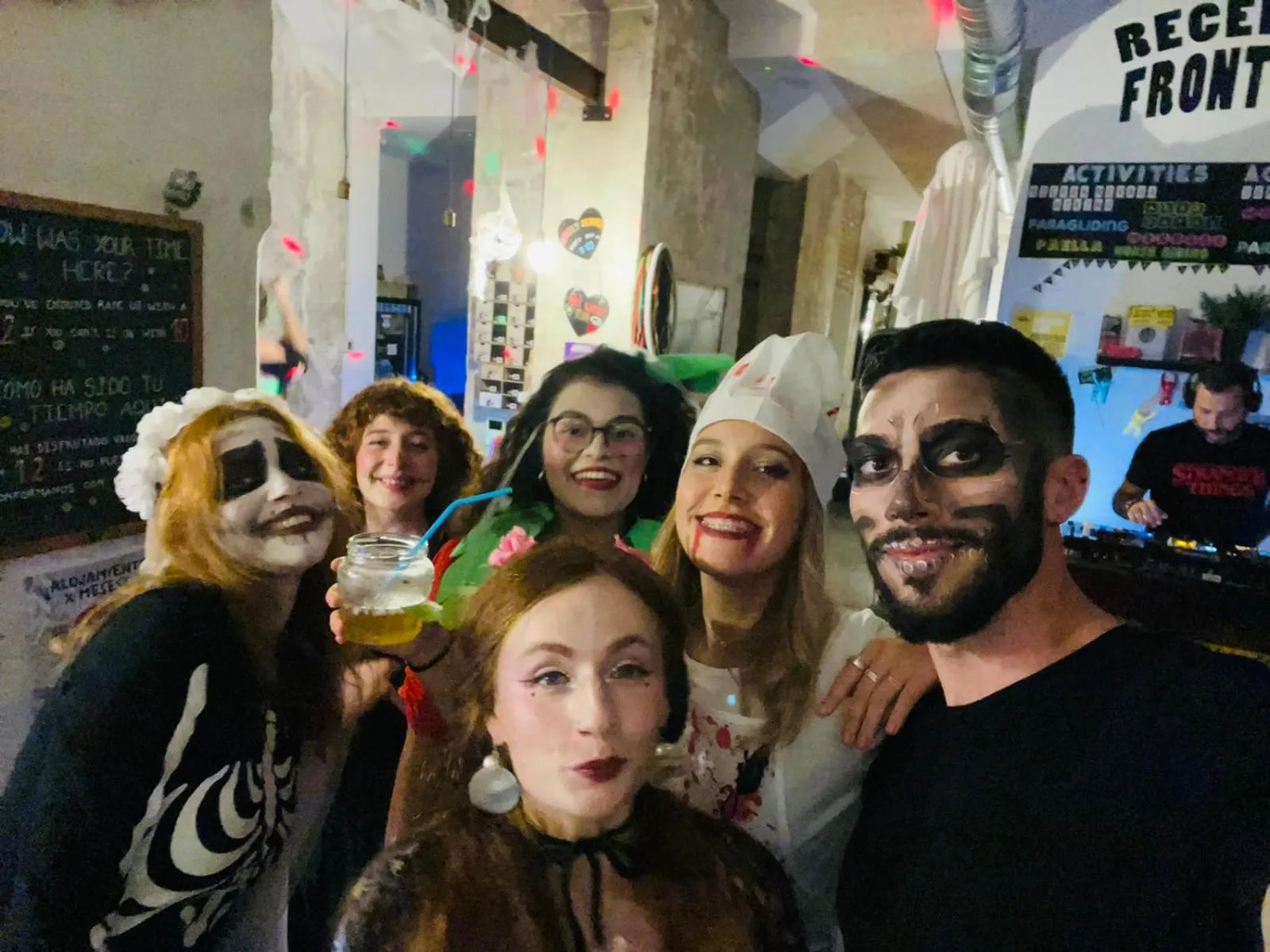 People in ECO Hostel