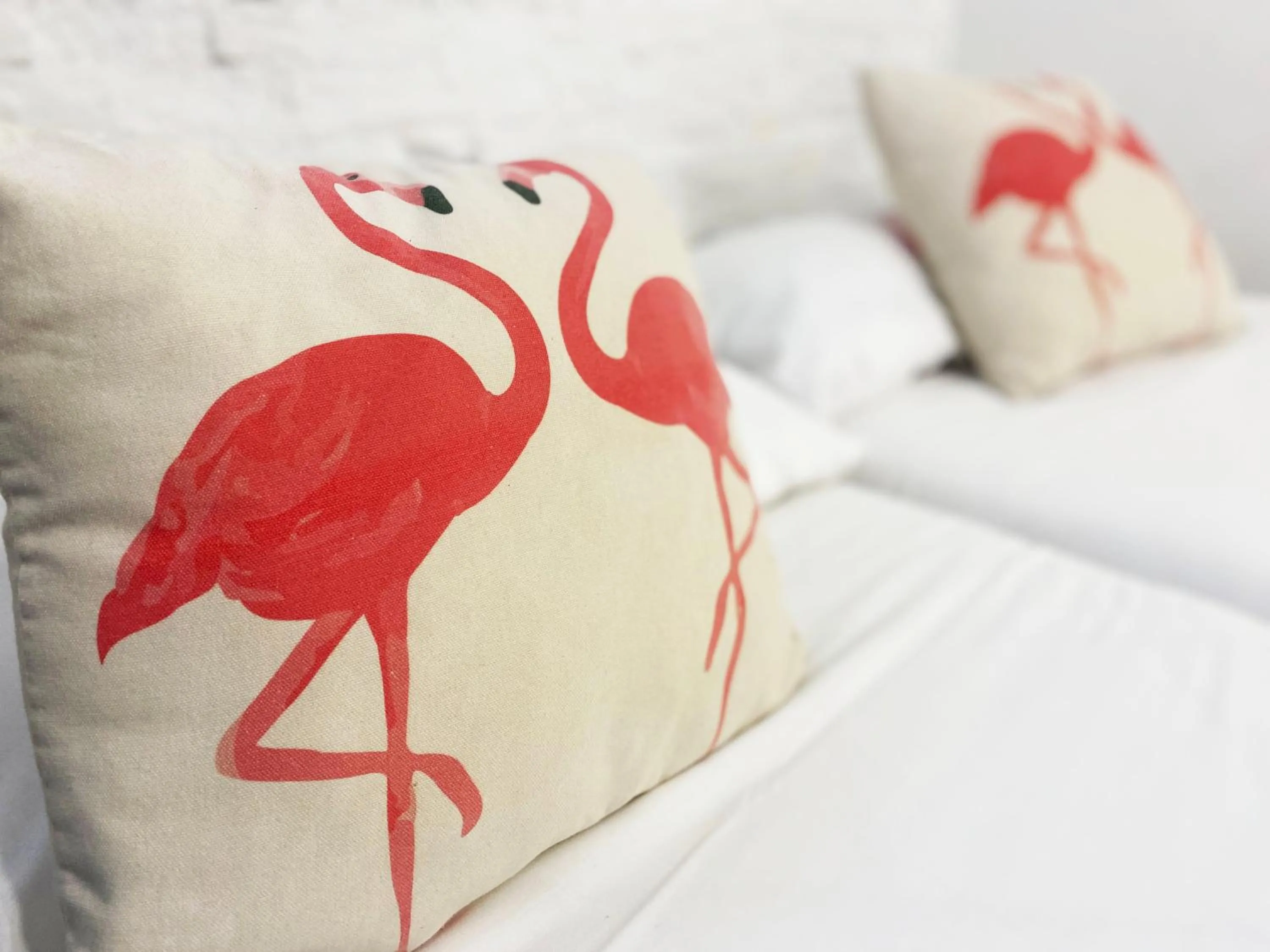 Decorative detail, Bed in ECO Hostel