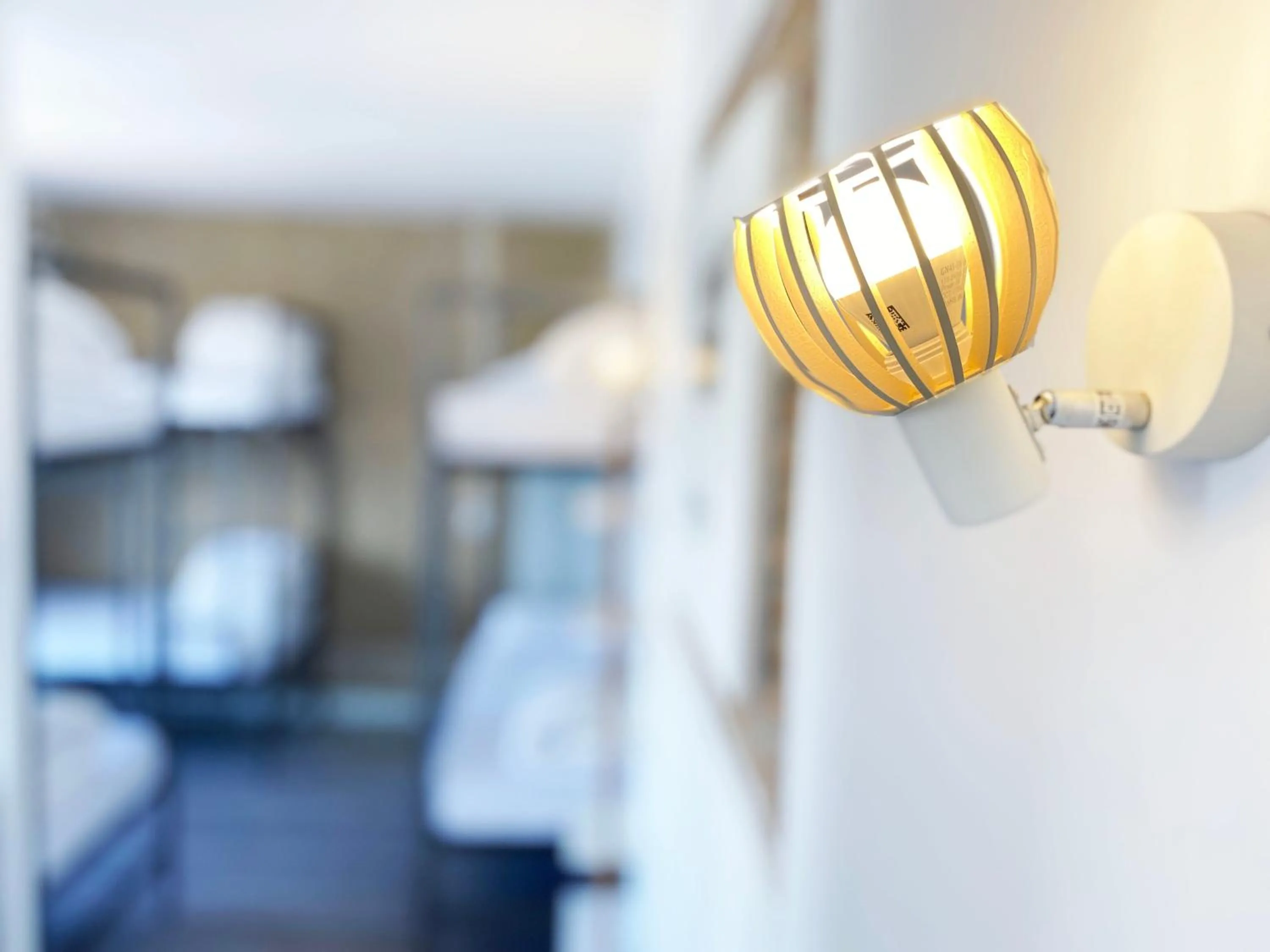 Decorative detail, Bed in ECO Hostel